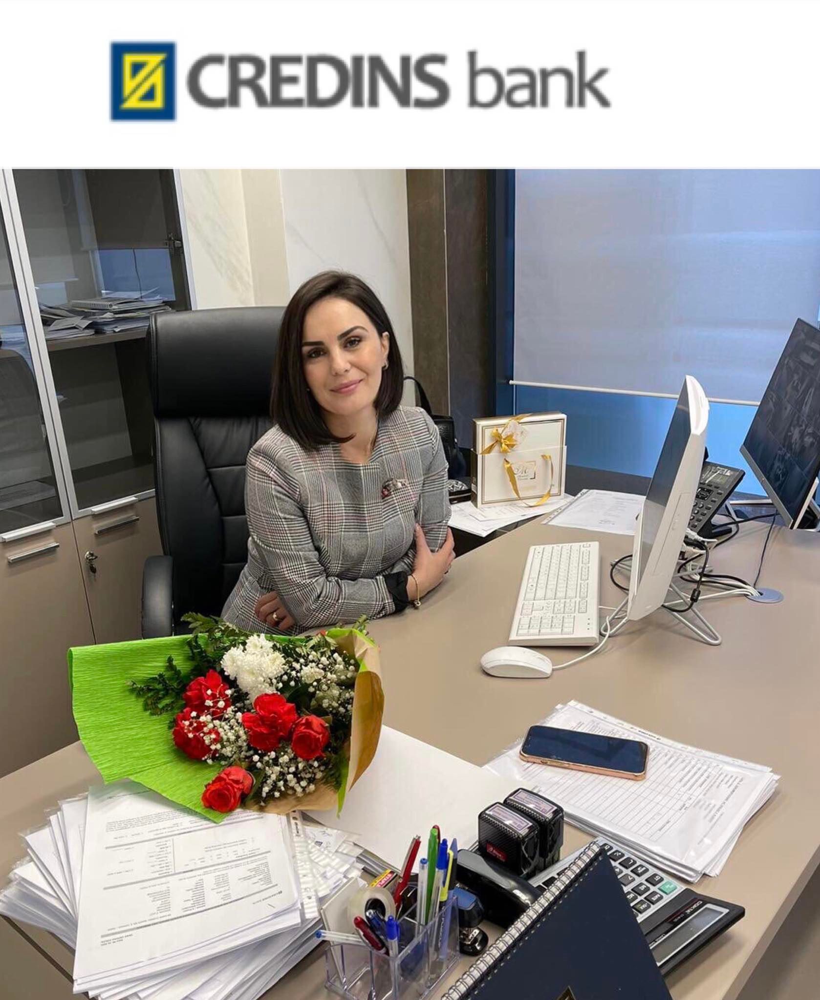 Ish-studentja e UBT-së, Edona Grainca është punësuar në bankën “Credins Bank Kosova”
