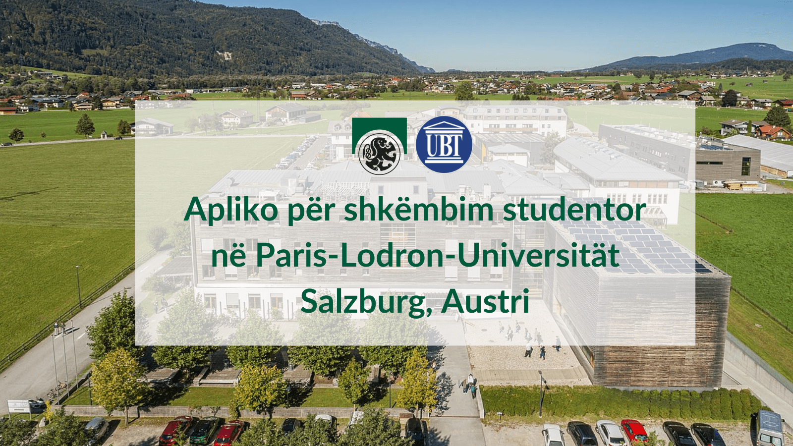 UBT shpall të hapur thirrjen për shkëmbim studentor në Paris-Lodron-Universität Salzburg