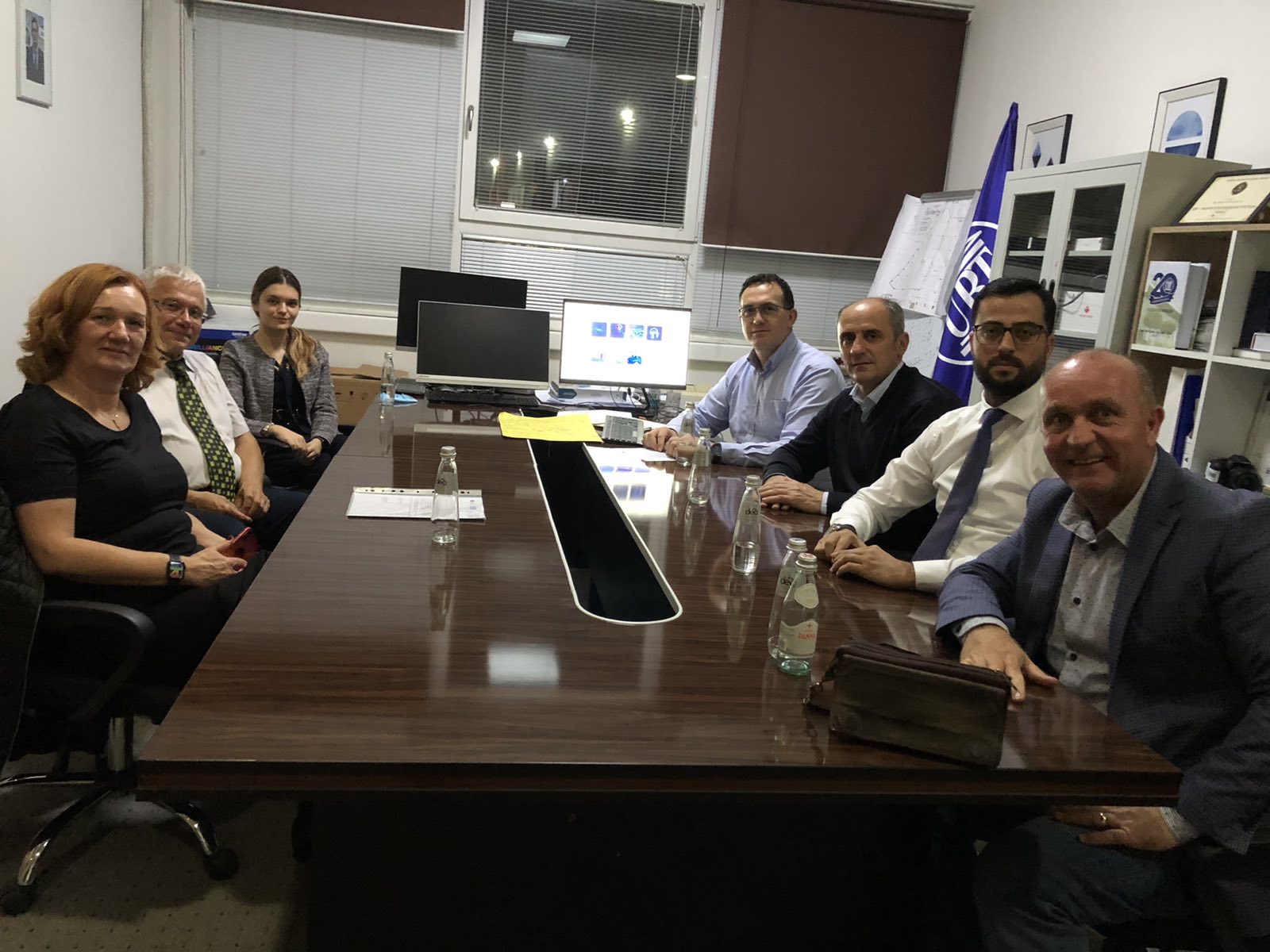 Profesori i Universitetit të Zagrebit, prof.dr. Zeljko Bacic, vizitoi UBT-në