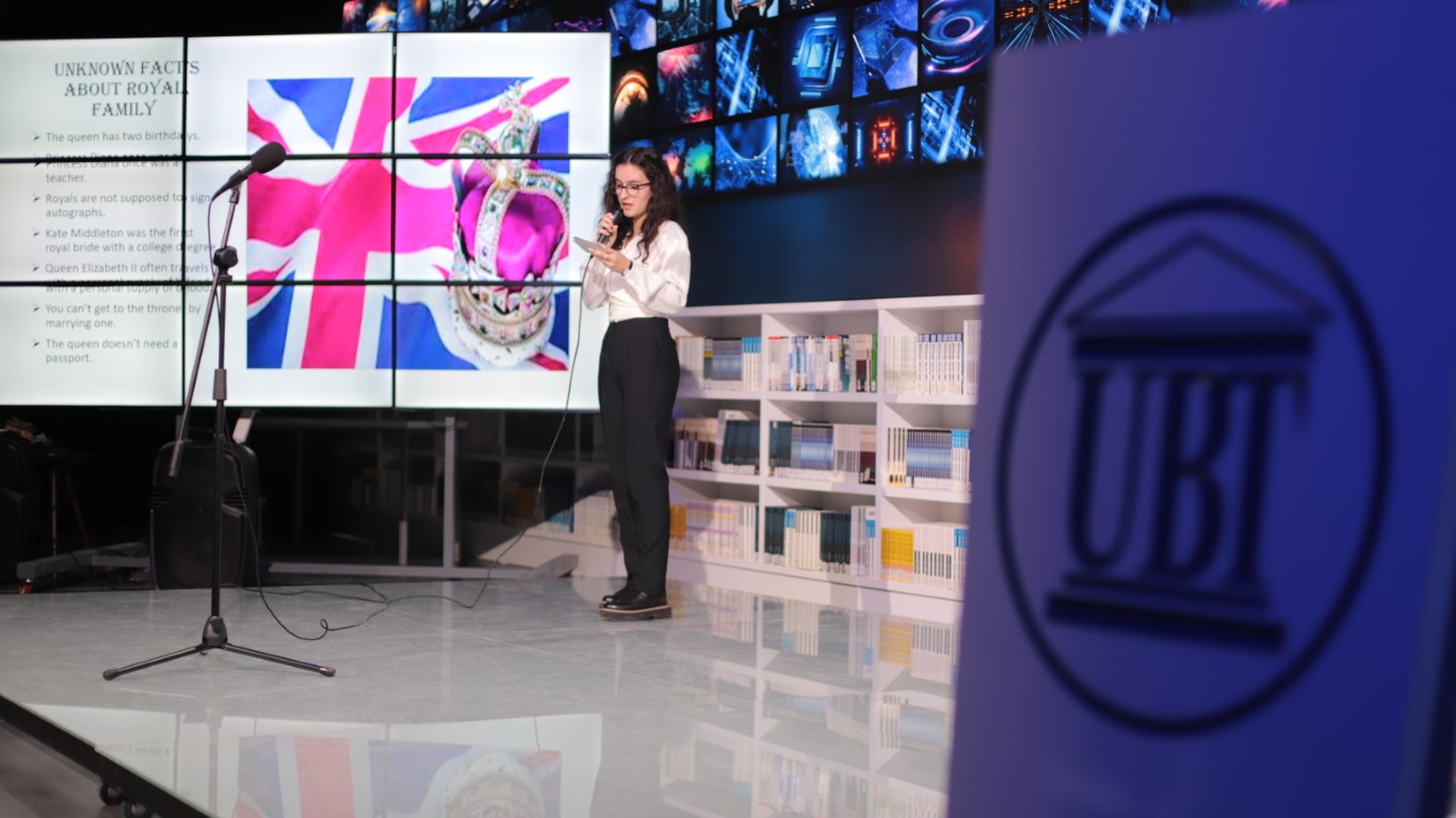 Fakulteti i Gjuhës Angleze mbajti aktivitet për nder të 20-vjetorit të themelimit të UBT-së