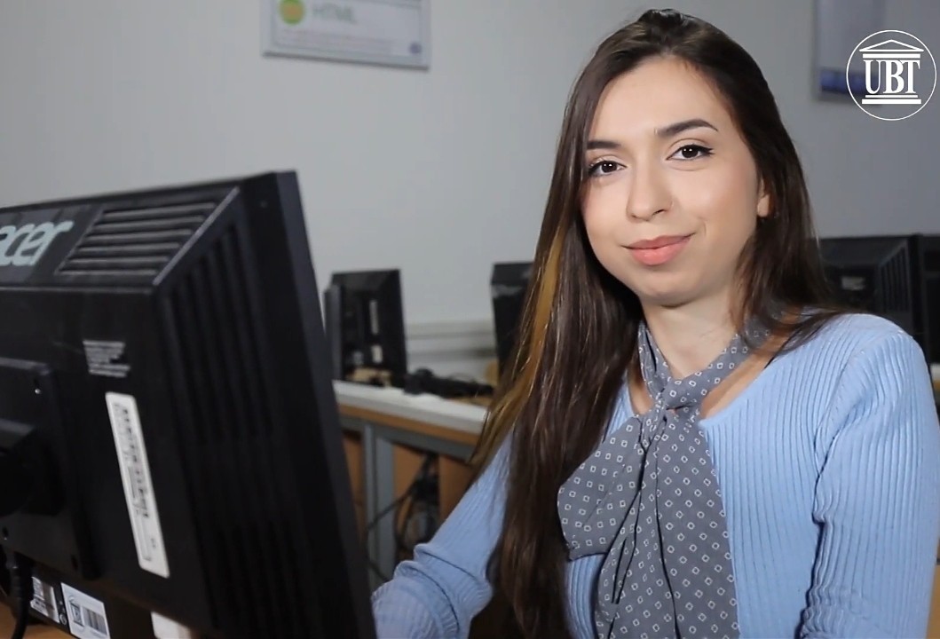 Studentja Fortesa Gashi, përfituese e bursës për shkëmbim studentor në Sapienza University of Rome në Itali