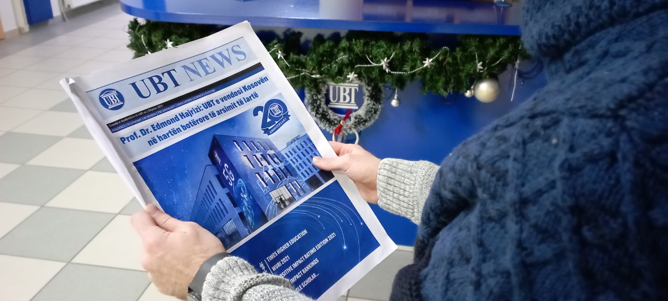 Publikohet numri i ri i gazetës “UBT News”