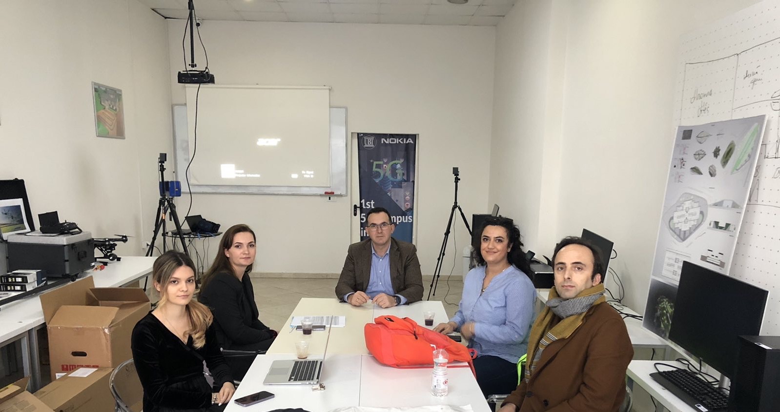 UBT priti në takim përfaqësues të Zyrës Kosovare të Erasmus+