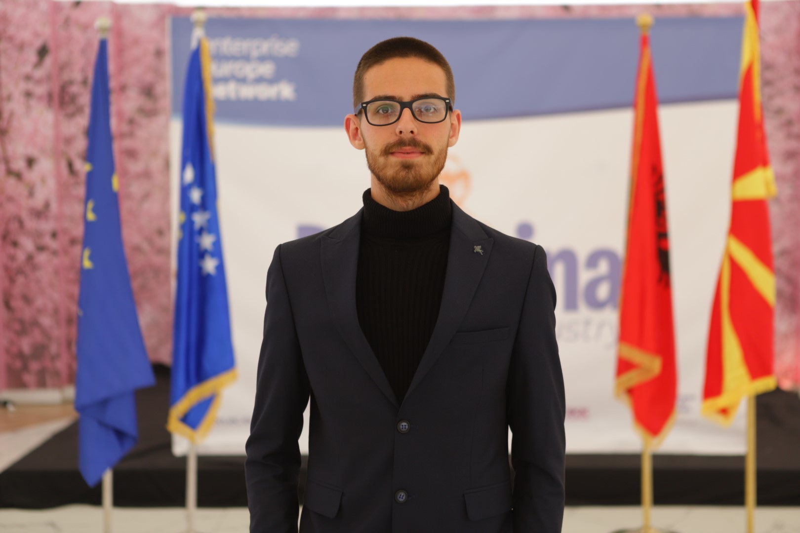 Studenti i UBT-së, Gent Abazi, përfitues i bursës për shkëmbim studentor në La Sapienza University of Rome, në Itali