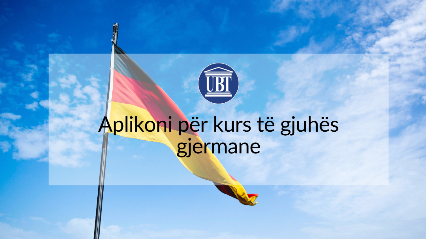 Përvetëso gjuhën gjermane duke ndjekur kursin e gjuhës gjermane në UBT