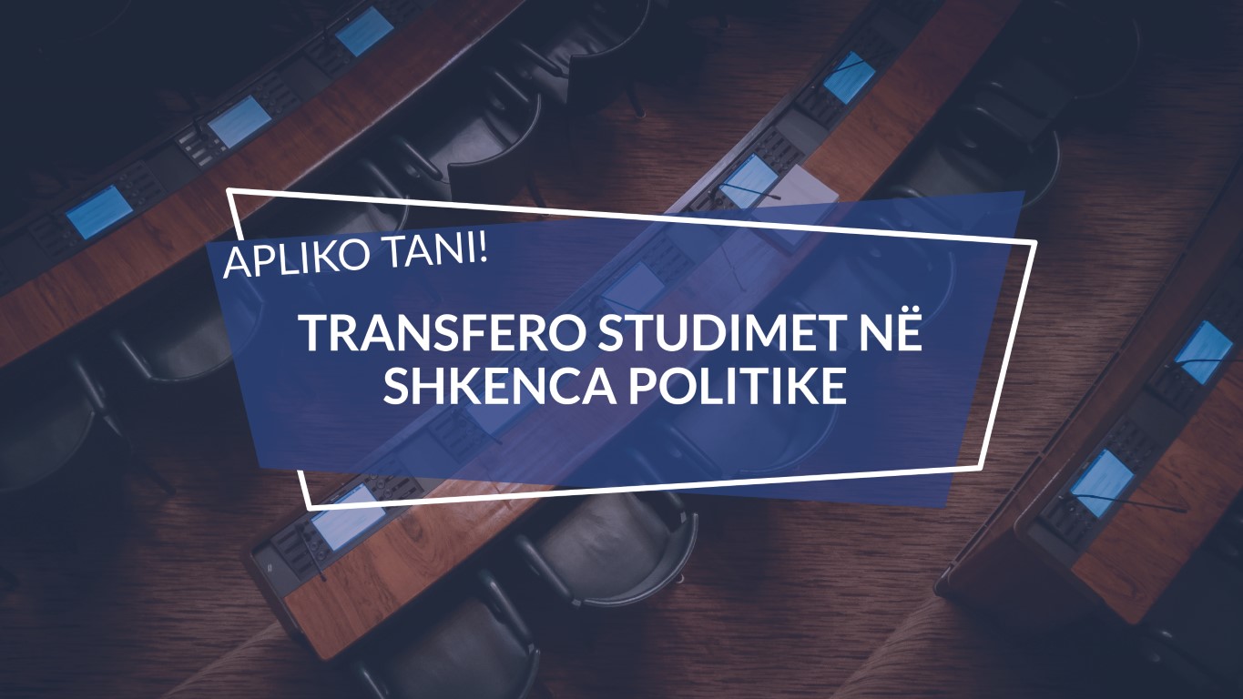 Profesionalizohu në fushën e shkencave politike dhe marrëdhënieve ndërkombëtare duke transferuar studimet në UBT