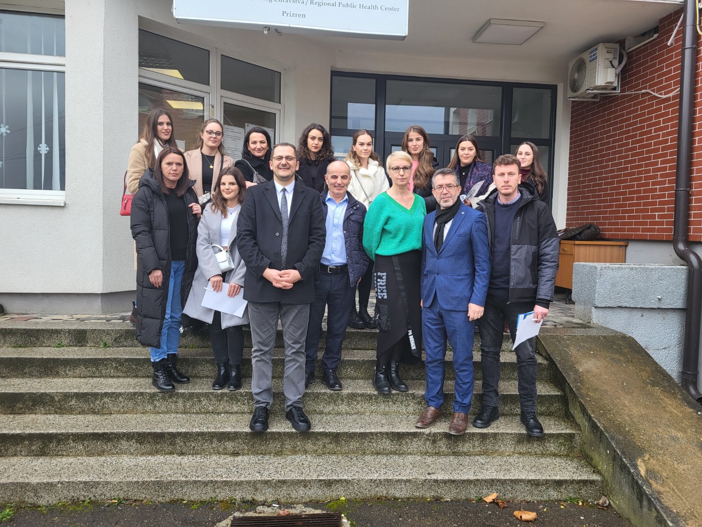 Students of the Public Health and Management program at UBT conducted a study visit to the Regional Public Health Center in Prizren