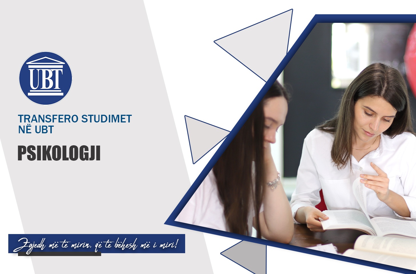 Transfero studimet në programin Psikologji në UBT
