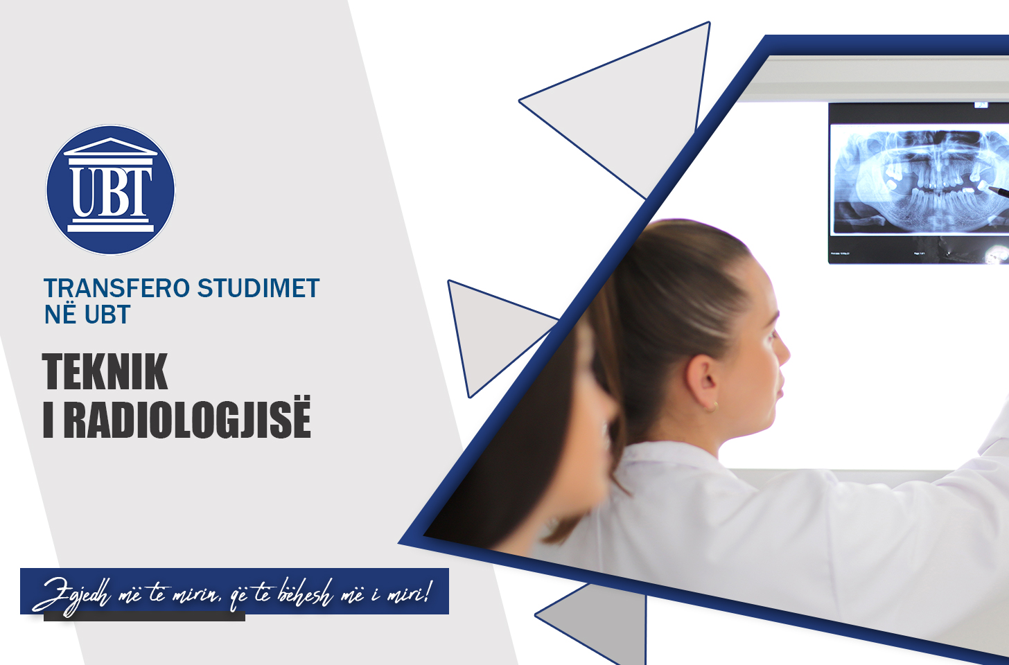 Transfero studimet në programin Teknik i Radiologjisë në UBT