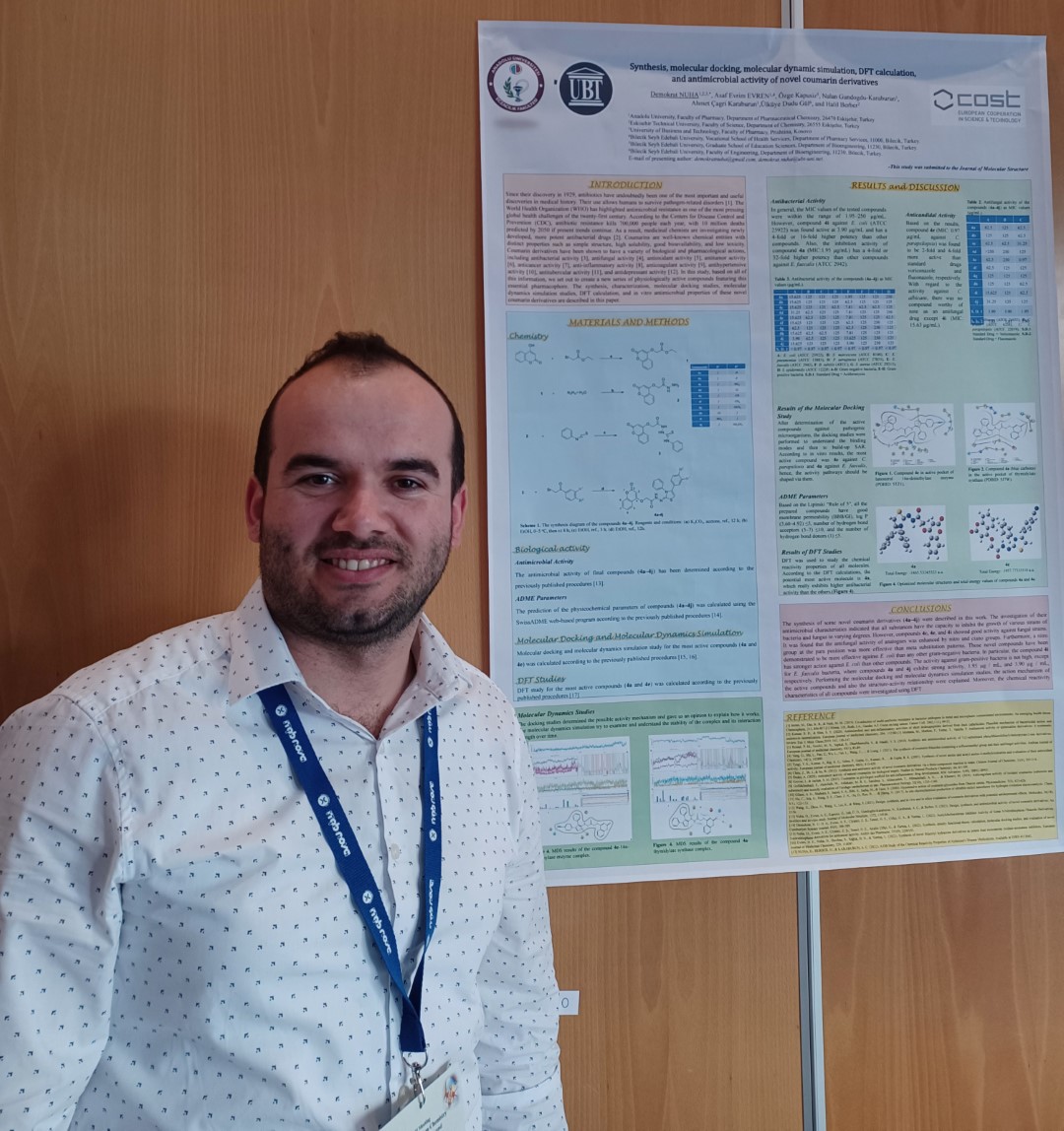 Profesori i UBT-së, Demokrat Nuha mori pjesë në konferencën shkencore “FeS Clusters from Chemistry to Biology and Beyond”, në Lisbonë të Portugalisë
