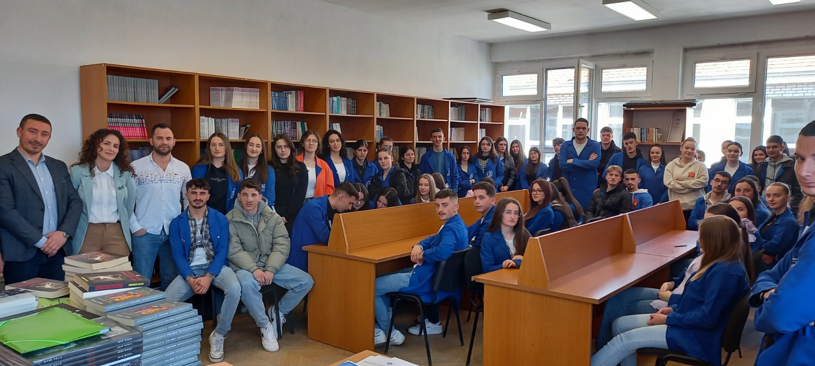 Qendra e Karrierës në UBT mban sesionin e radhës informues për nxënësit e Gjimnazit “Hamdi Berisha” në Malishevë