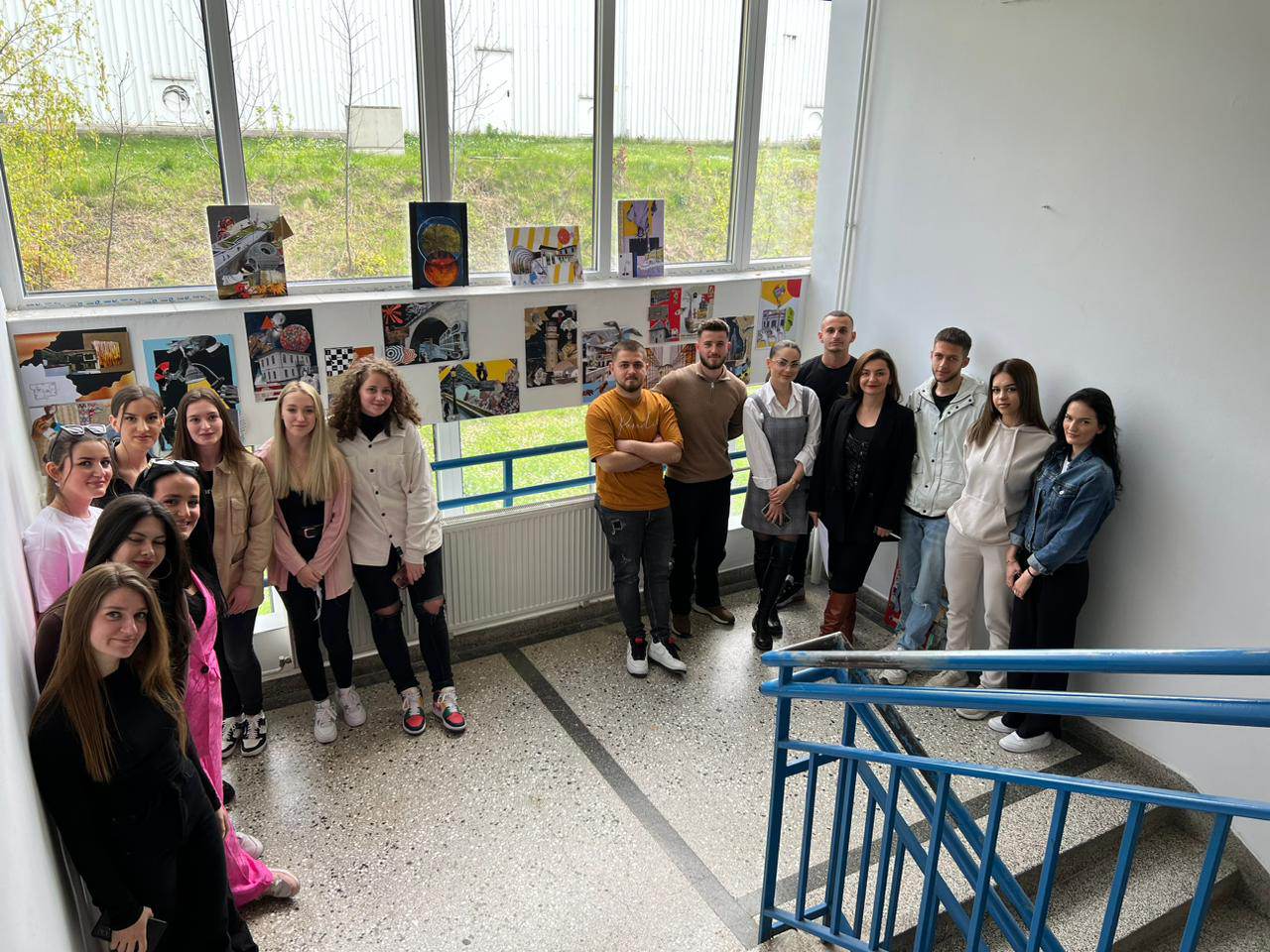 Studentët e Fakultetit Dizajn i Integruar në UBT organizuan ekspozitën “Monuments – The Untouchables” në Prizren