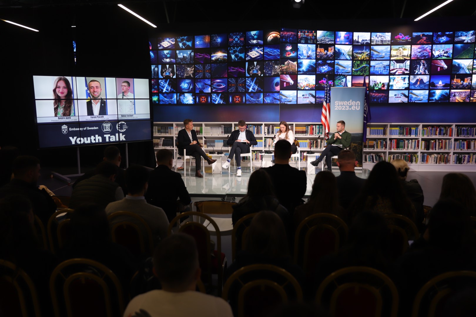 “Vizioni i Liderëve të Rinj për Kosovën” – u zhvillua një diskutim i hapur në kuadër të “Youth Talks” në UBT