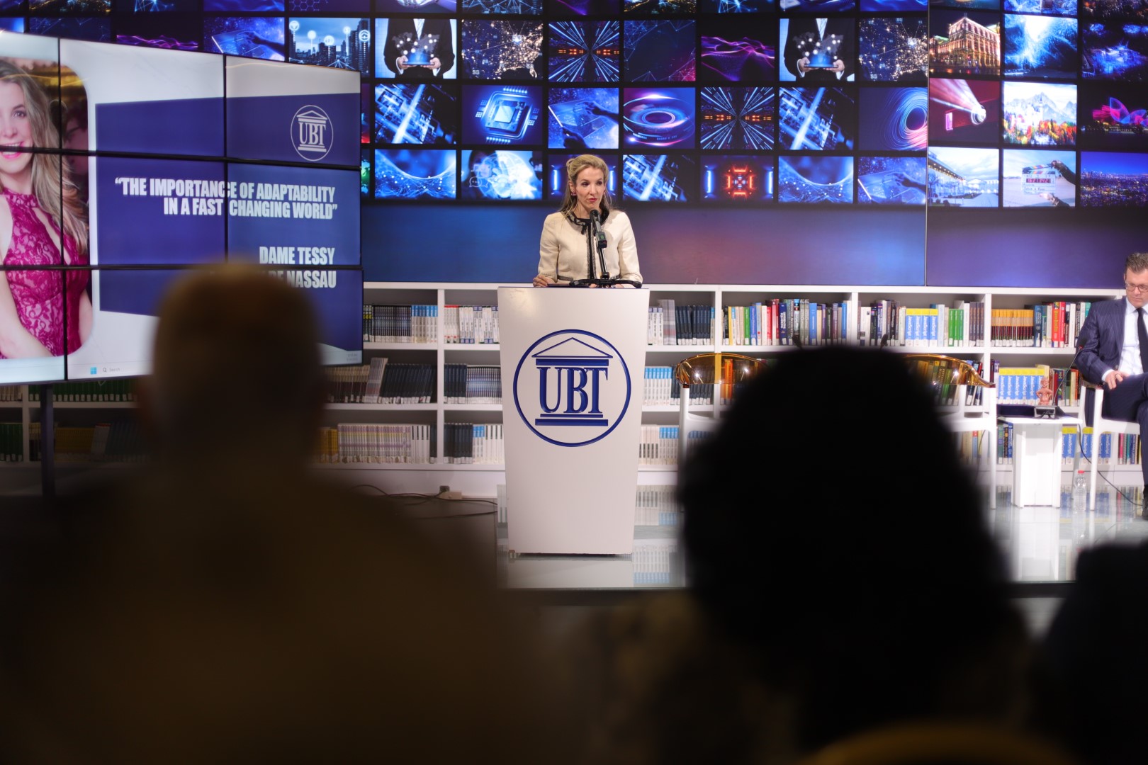 UBT ndau çmimin Leadership Excellence Award për Damën e Luksemburgut, Tessy Antony de Nassau