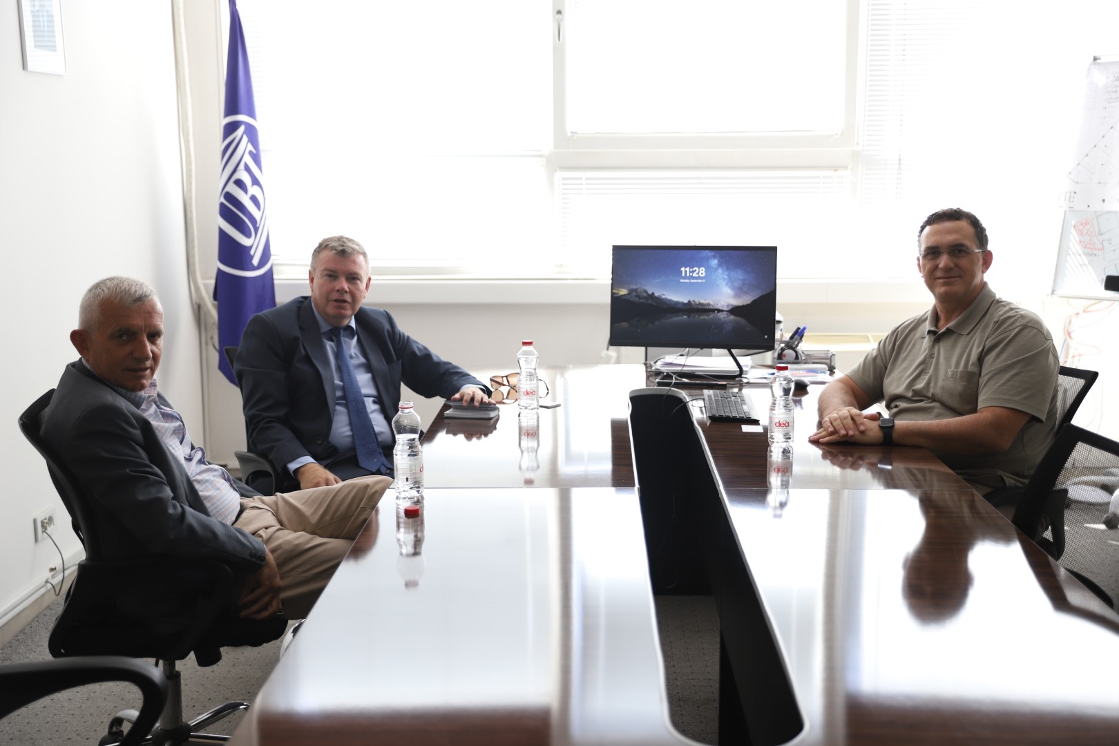Ambasadori i Luksemburgut, Patrick Heck, dhe Ambasadori i Shqipërisë në Kosovë, Qemal Minxhozi, qëndruan për vizitë në UBT