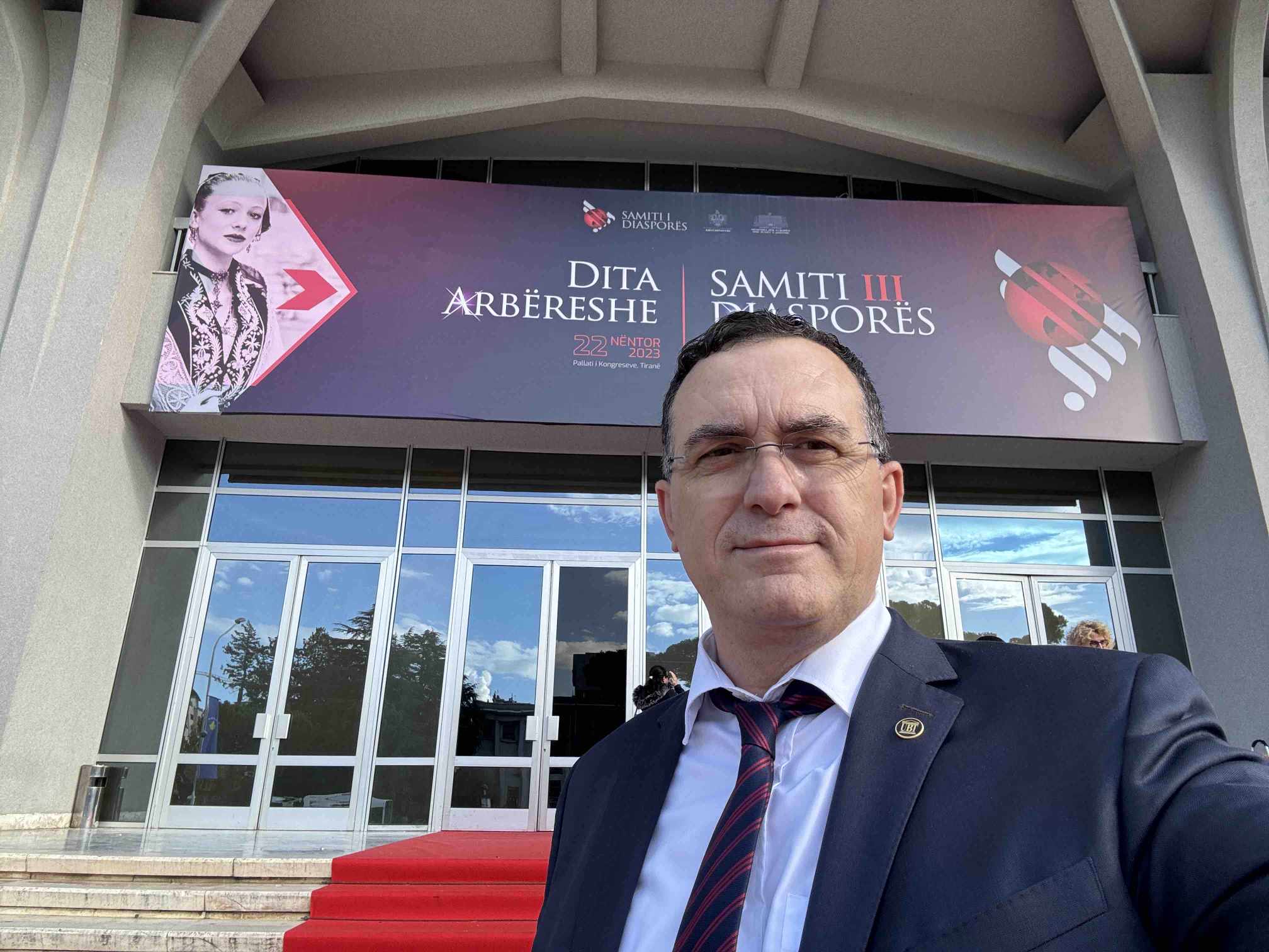 Rektori Hajrizi mori pjesë në takimin më të madh mes shqiptarëve në Ditën e Arbëreshëve dhe në Samitin e III-të të Diasporës