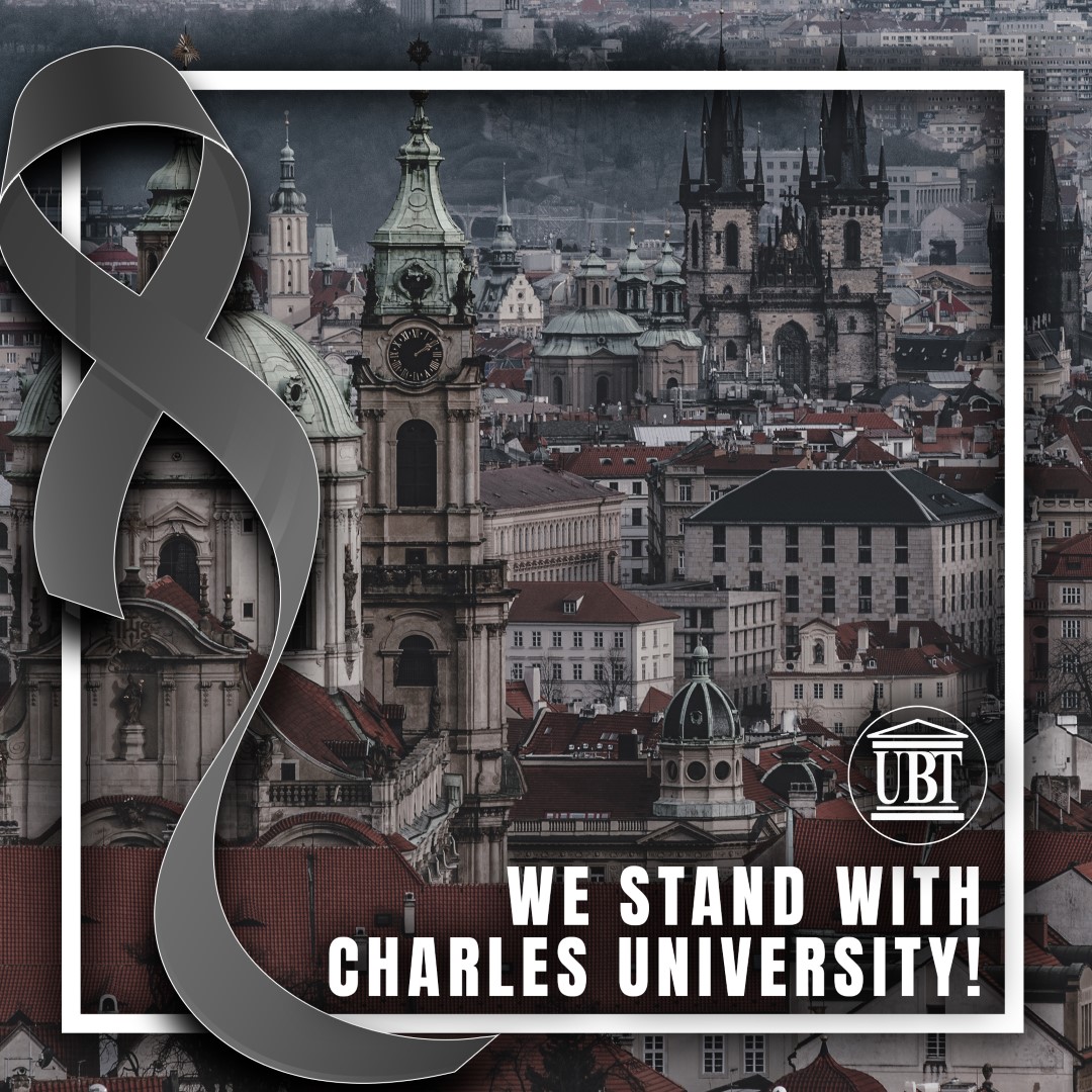 UBT consoles the families and the rectorate of Charles University in Prague after the mass attack