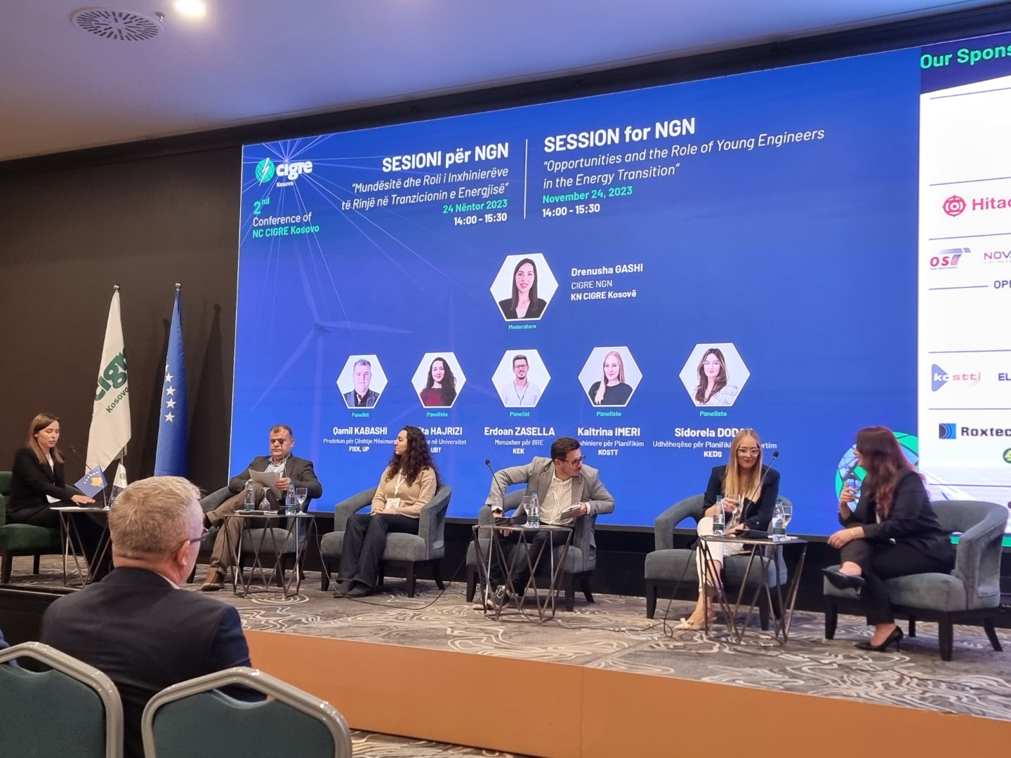 Stafi i UBT-së prezantuan punime shkencore në Konferencën e II-të të Komitetit Nacional CIGRE Kosovë