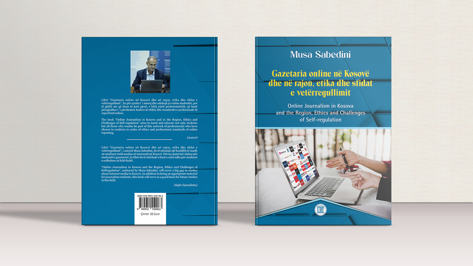 Doli nga shtypi libri “Gazetaria Online në Kosovë dhe në rajon, etika dhe sfidat e vetërregullimit”, i profesorit të UBT-së, Musa Sabedini