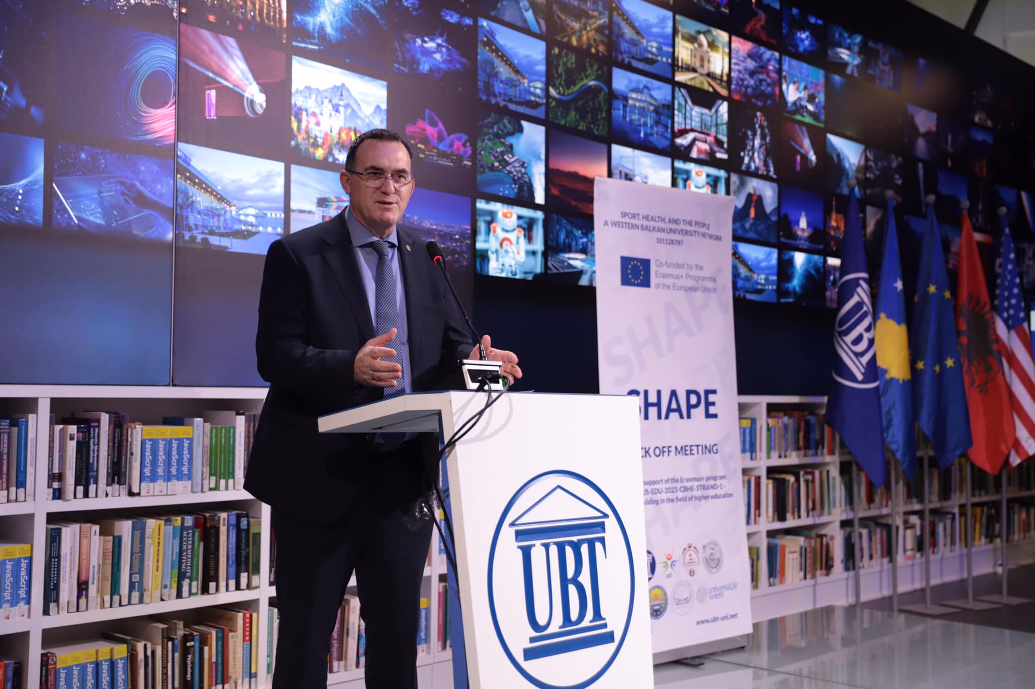 Prezantohet projekti “Shape” në UBT: Ndërtimi i rrjetit universitar për pportin në Ballkanin Perëndimor dhe promovimi i shëndetit