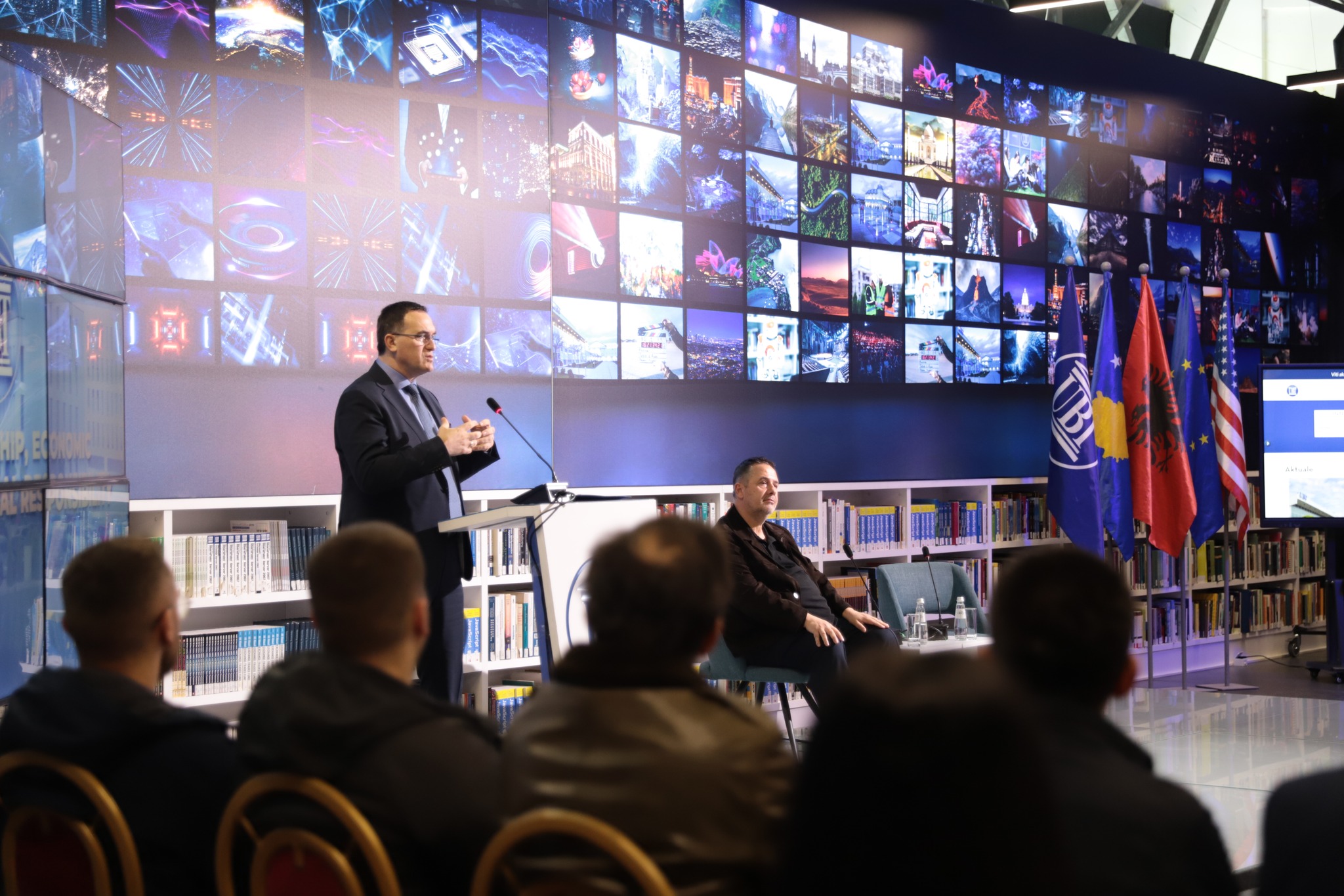 Ndërmarrësi i njohur shqiptar, Samir Mane qëndroi për vizitë në UBT – vlerësohet me mirënjohje për kontributin në ndërmarrësi dhe zhvillim ekonomik