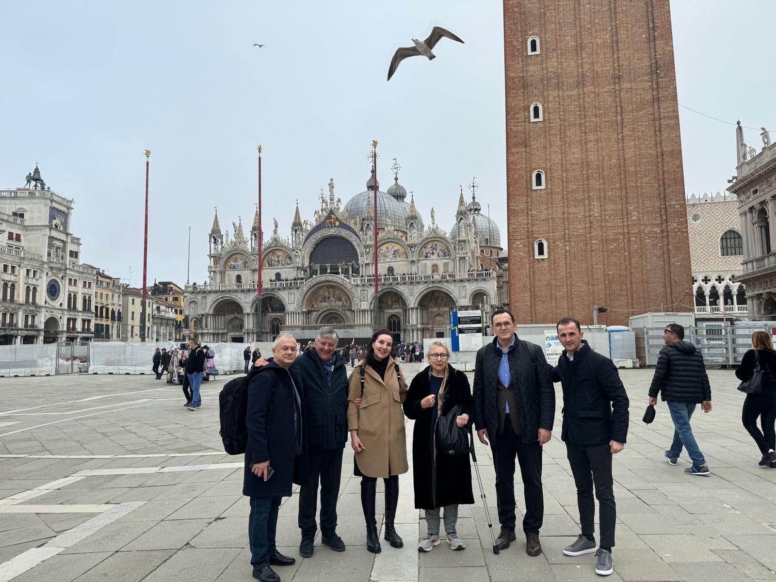Në vazhdën e aktiviteteve në Venedik, përfaqësuesit nga UBT vizituan Muzeun e Venedikut “Museo Correr”