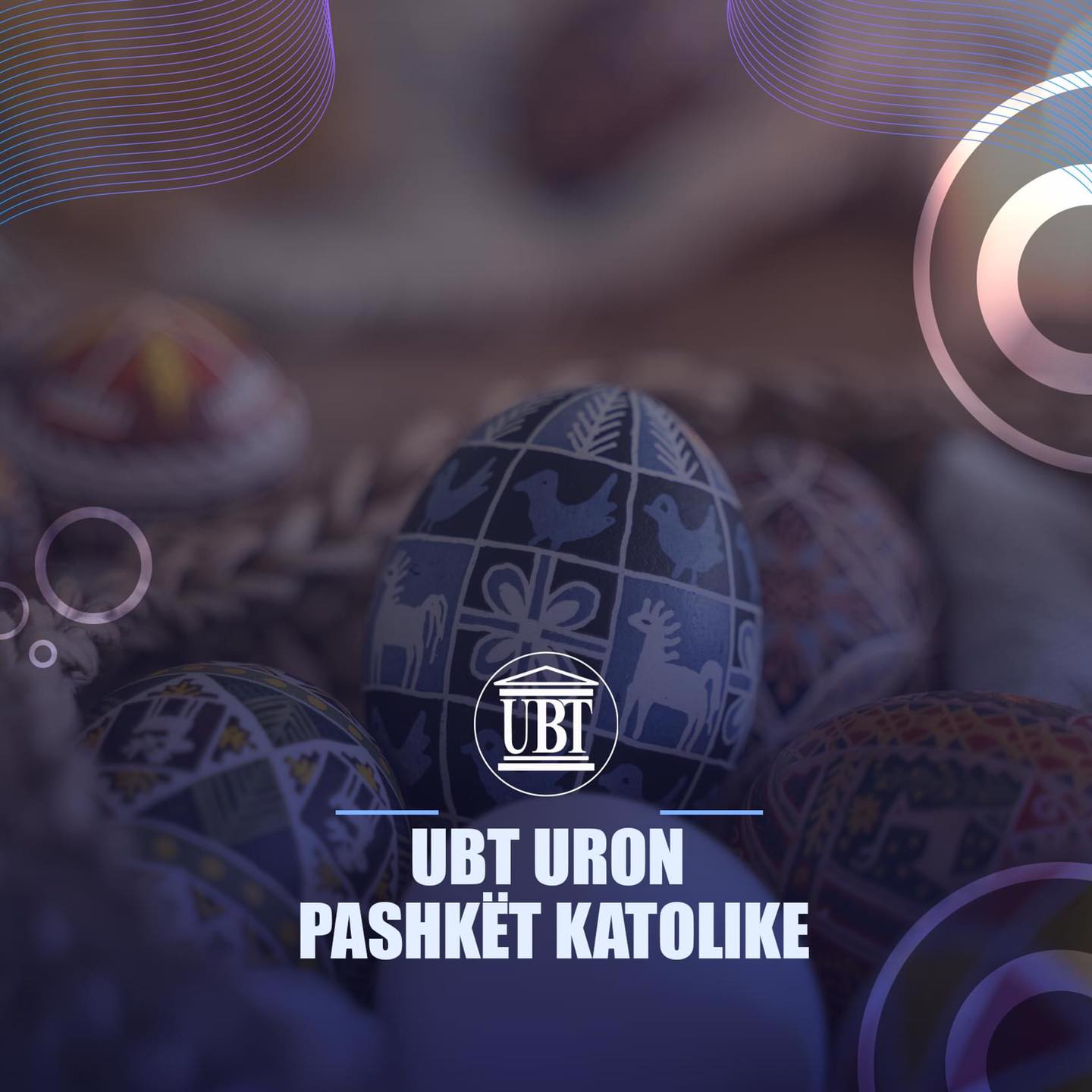 UBT uron Pashkët Katolike