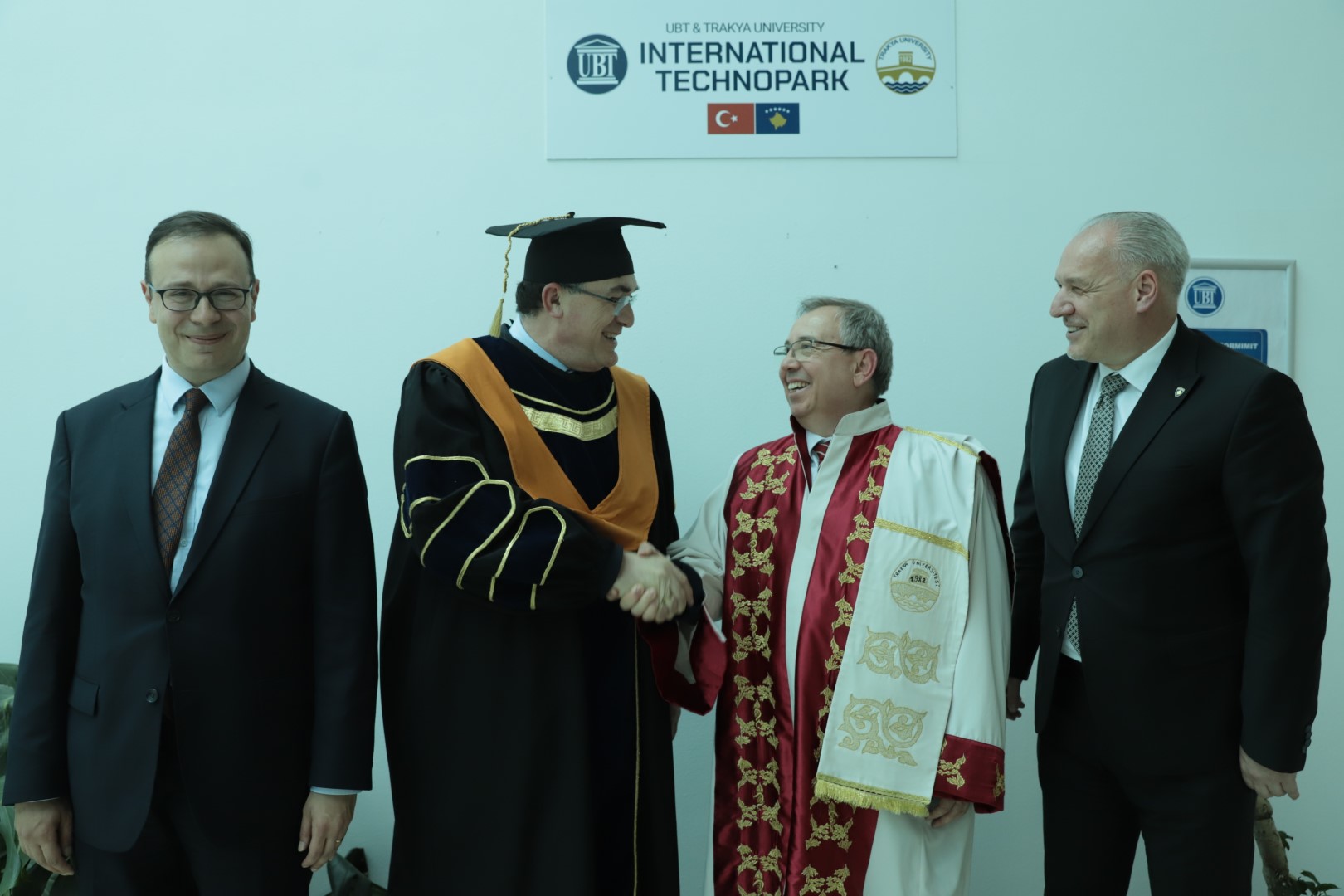 UBT ndan çmimin më të lartë institucional për Rektorin e Trakya Üniversitesi, Prof. Dr. Erhan Tabakoğlu dhe bën hapjen e Teknoparkut Ndërkombëtar