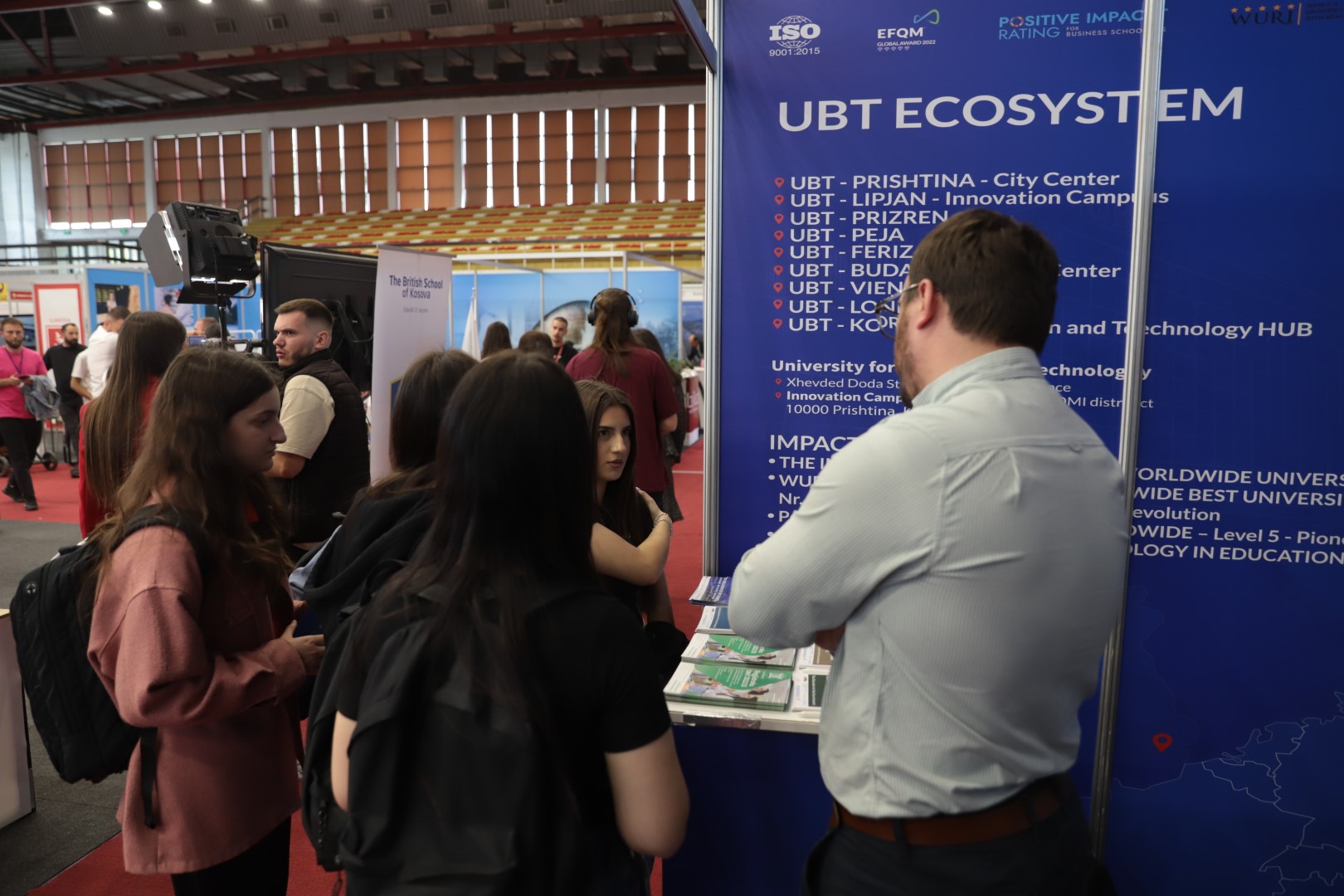 UBT po merr pjesë në Edicionin e 16-të të Panairit të Edukimit në Prishtinë