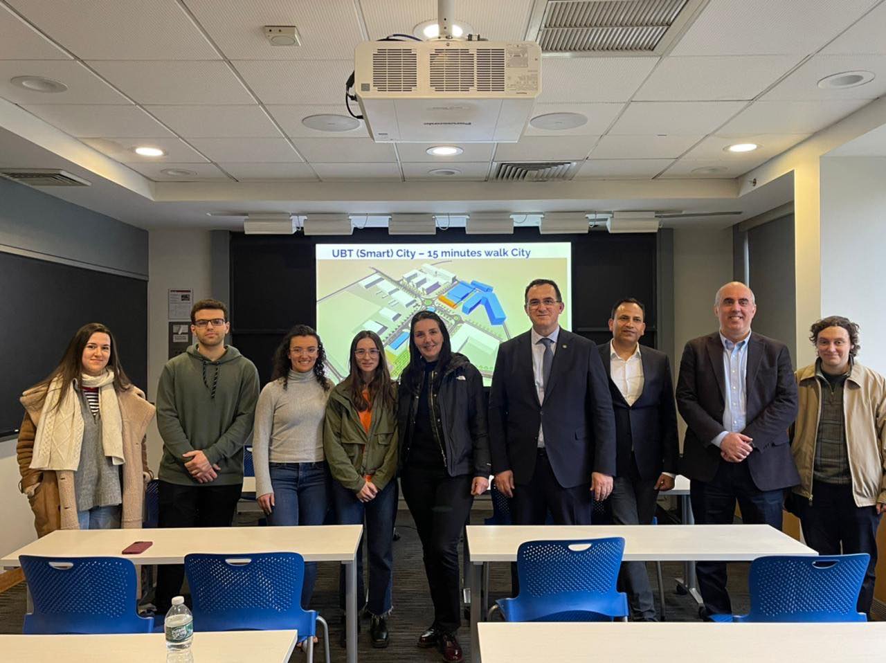 Rector Hajrizi meets with MIT students, delivers an inspiring lecture on smart and sustainable cities