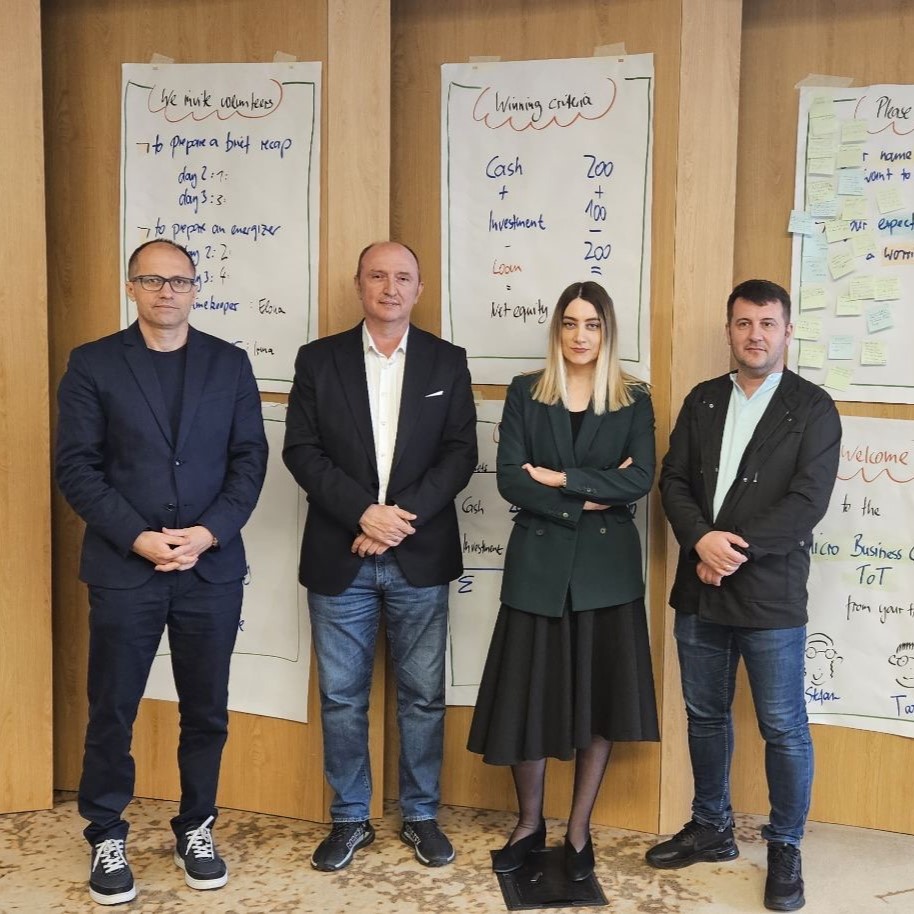 Profesorët e UBT-së morën pjesë në trajnimin për trajnerë të organizuar nga German Sparkassenstiftung