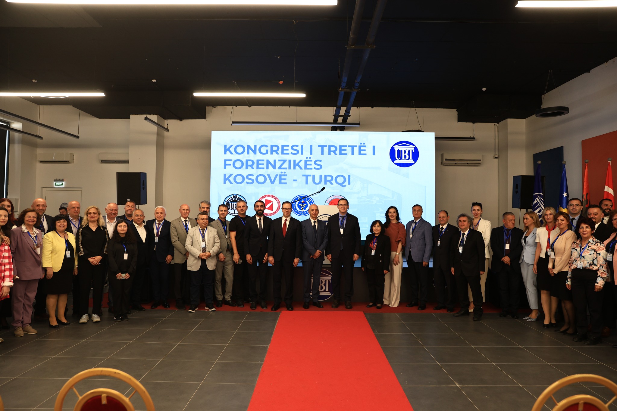 Në një ceremoni madhështore në UBT, u bë hapja e Kongresit të Tretë të Forenzikës Kosovë – Turqi