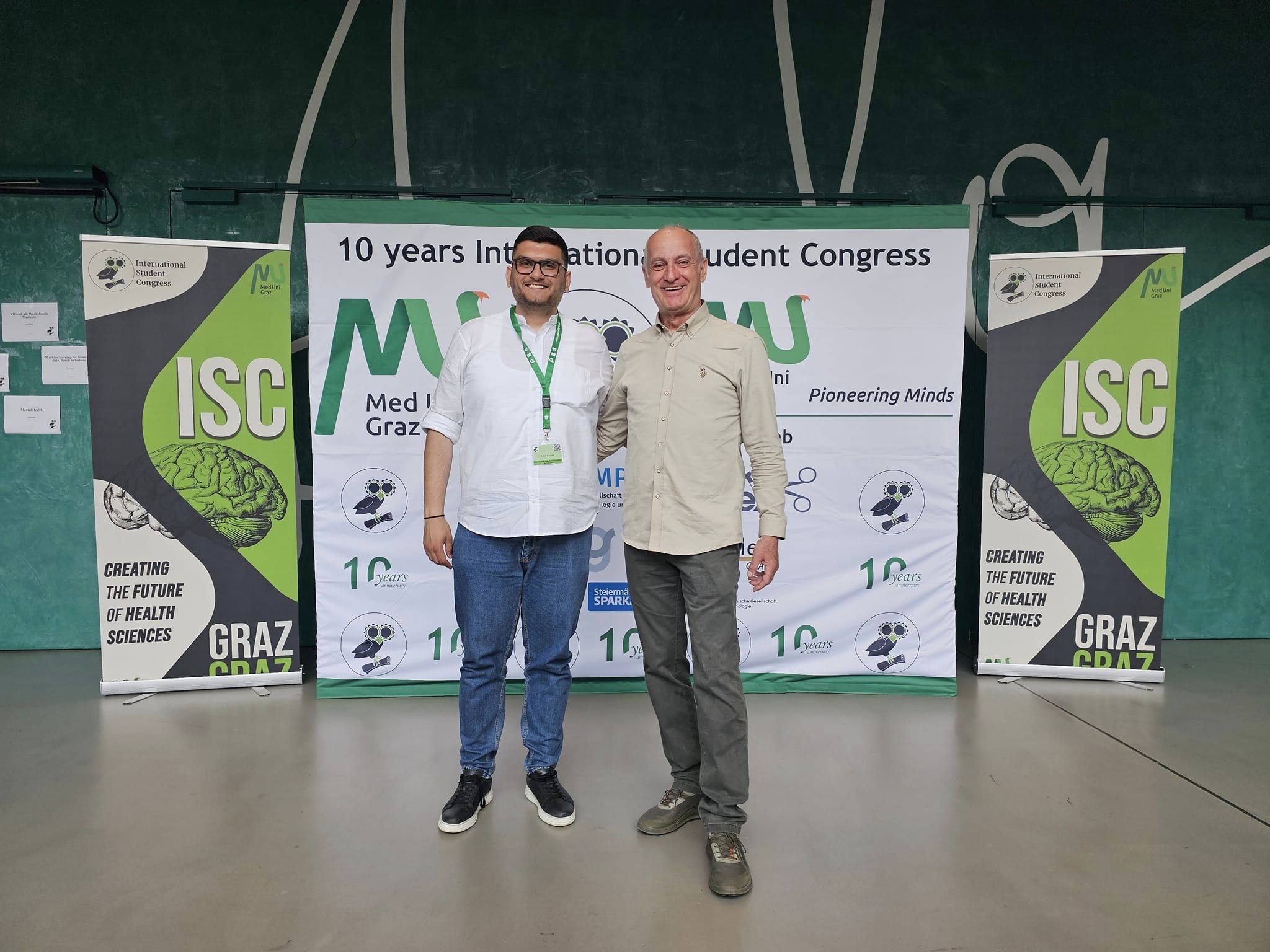 Studenti i UBT-së, Arbër Bajgora, pjesëmarrës në Kongresin ISC në Medical University of Graz në Austri