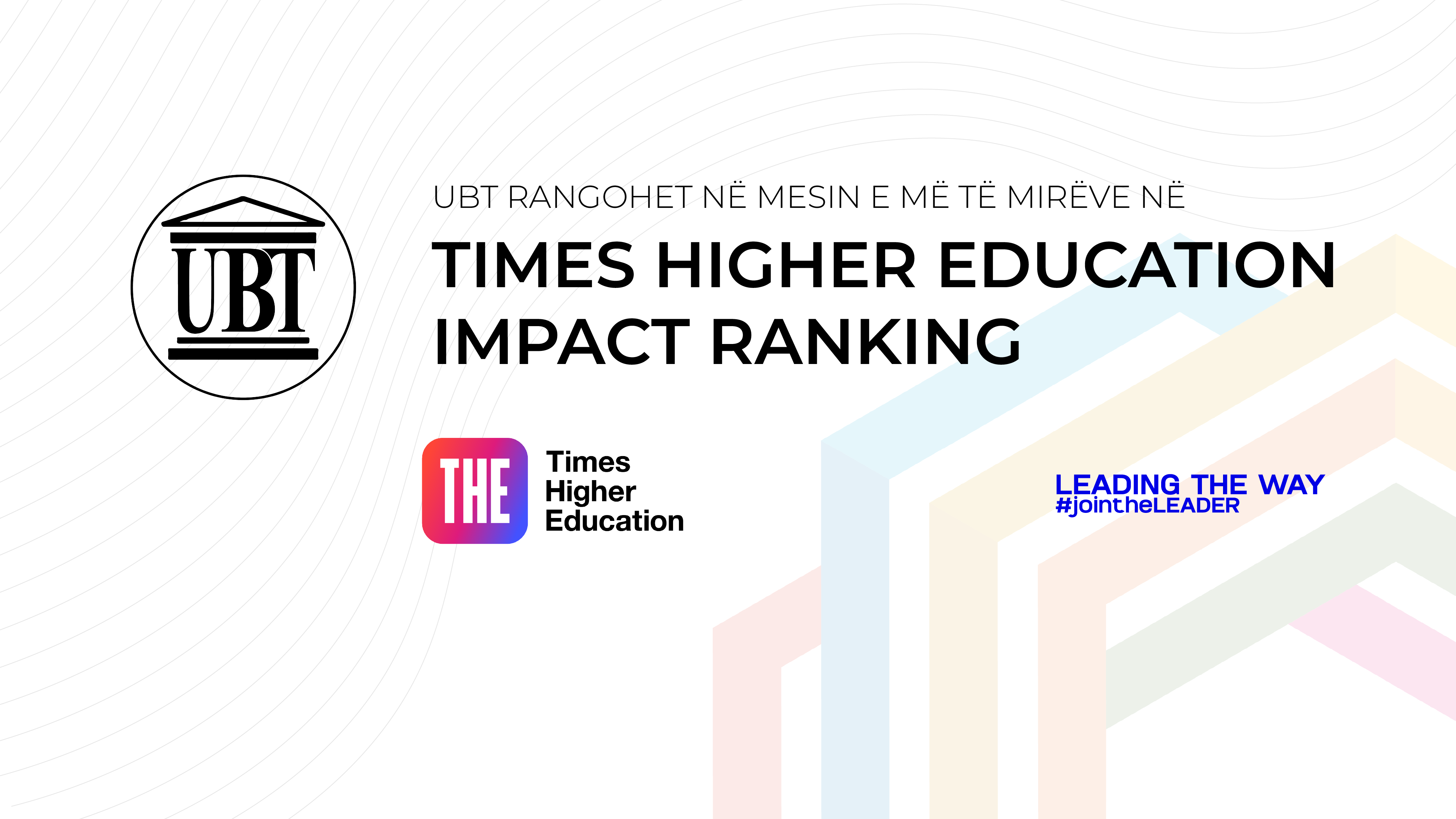 UBT makes Kosovo a special gift on Liberation Day: Ranked among the best in Times Higher Education Impact Ranking
