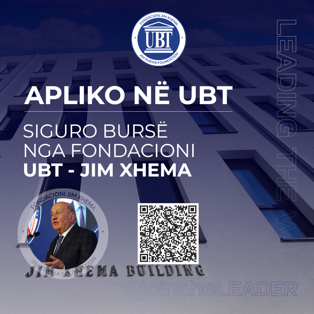 Studio në UBT dhe siguro bursë nga Fondacioni UBT – Jim Xhema