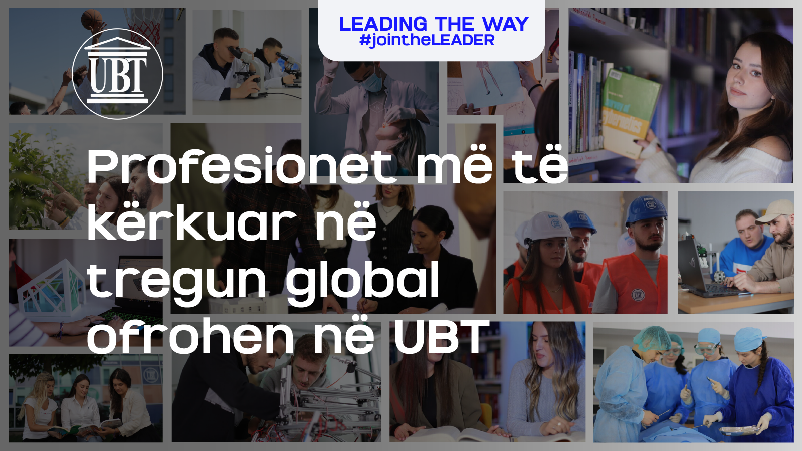 Profesionet më të kërkuara në tregun global ofrohen në UBT