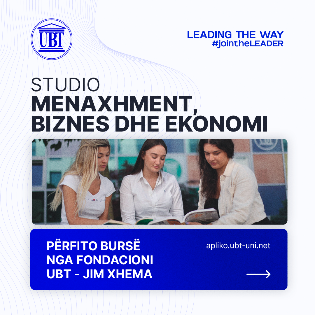 Studio Menaxhment, Biznes dhe Ekonomi në UBT