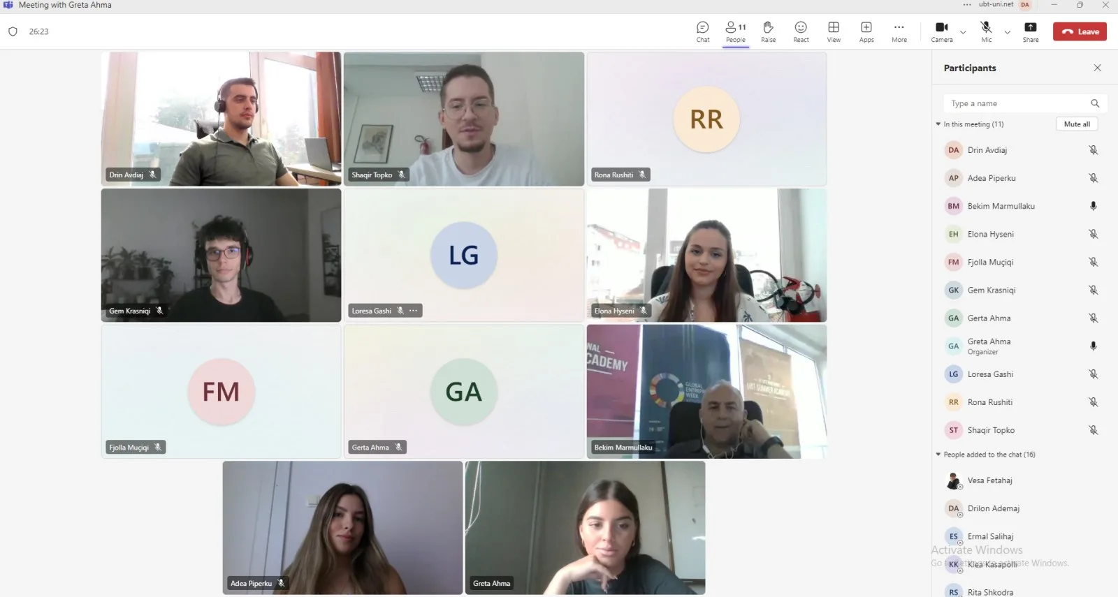 UBT is developing the Elegants Project