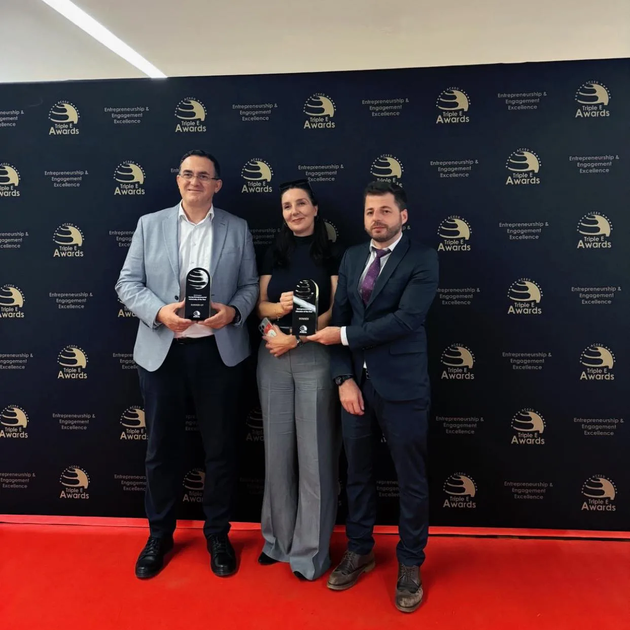 UBT re-confirms leadership in entrepreneurship and innovation – wins two prestigious awards from triple e Awards