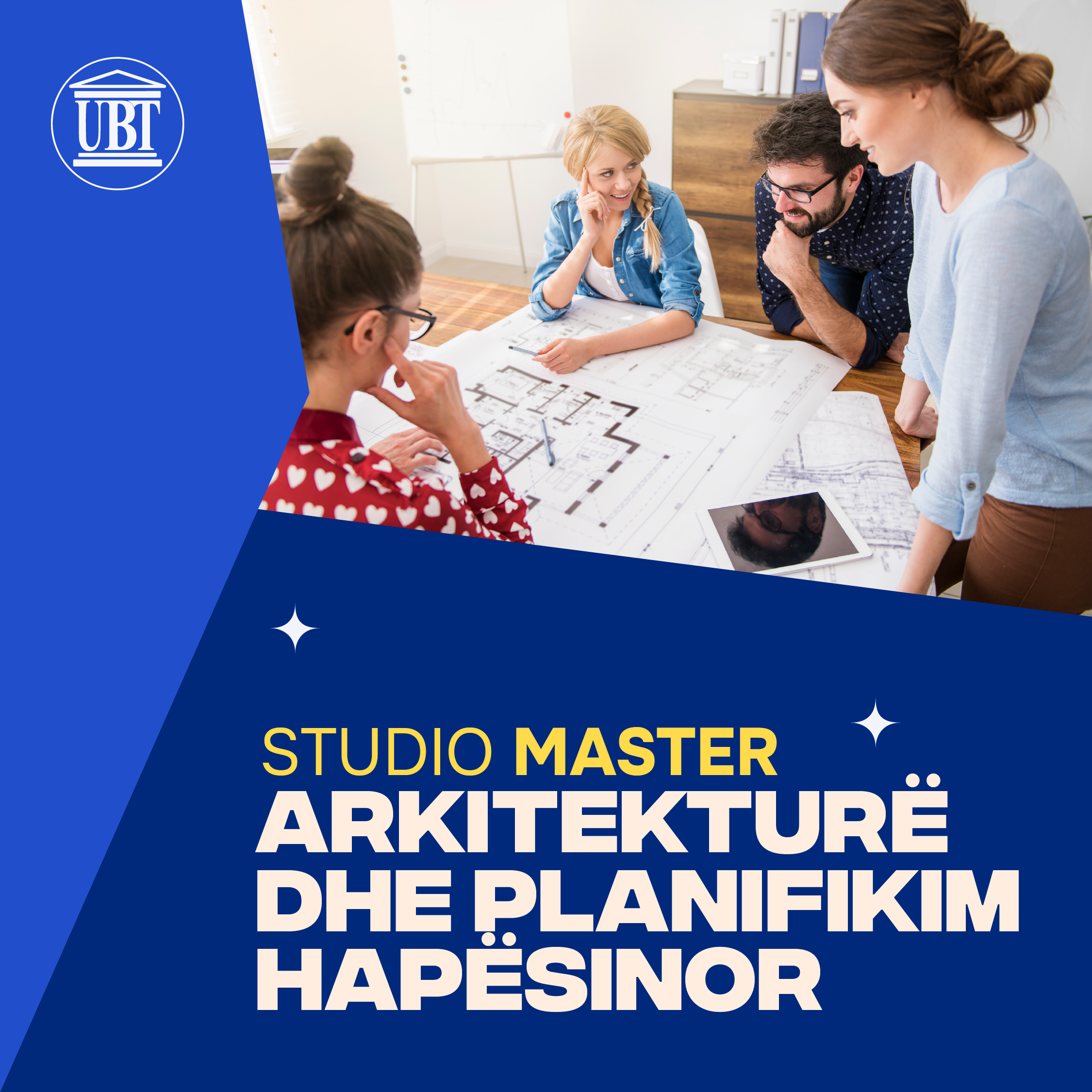 Studio Master Arkitekturë dhe Planifikim Hapësinor në UBT