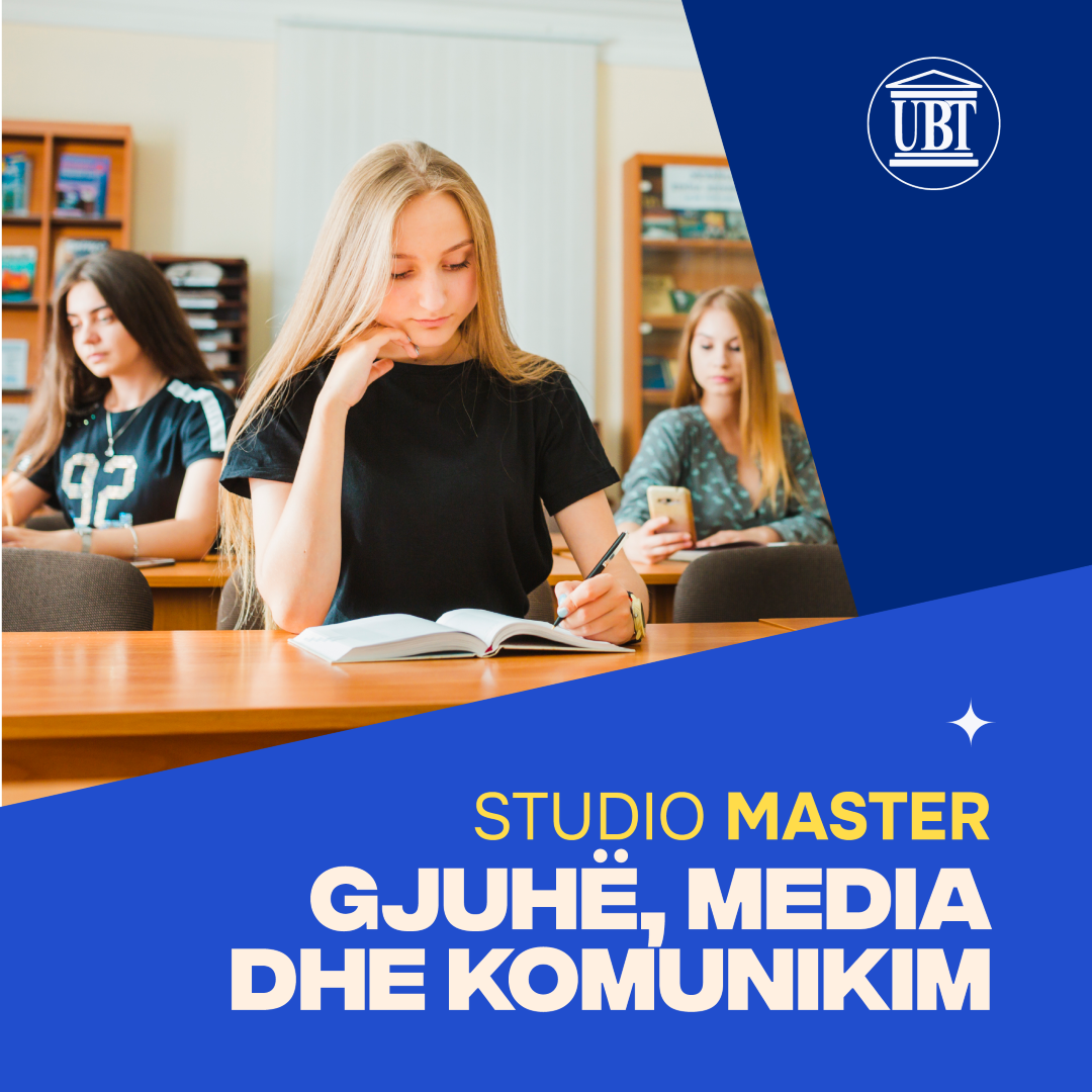 Studio Master Gjuhë, Media dhe Komunikim në UBT