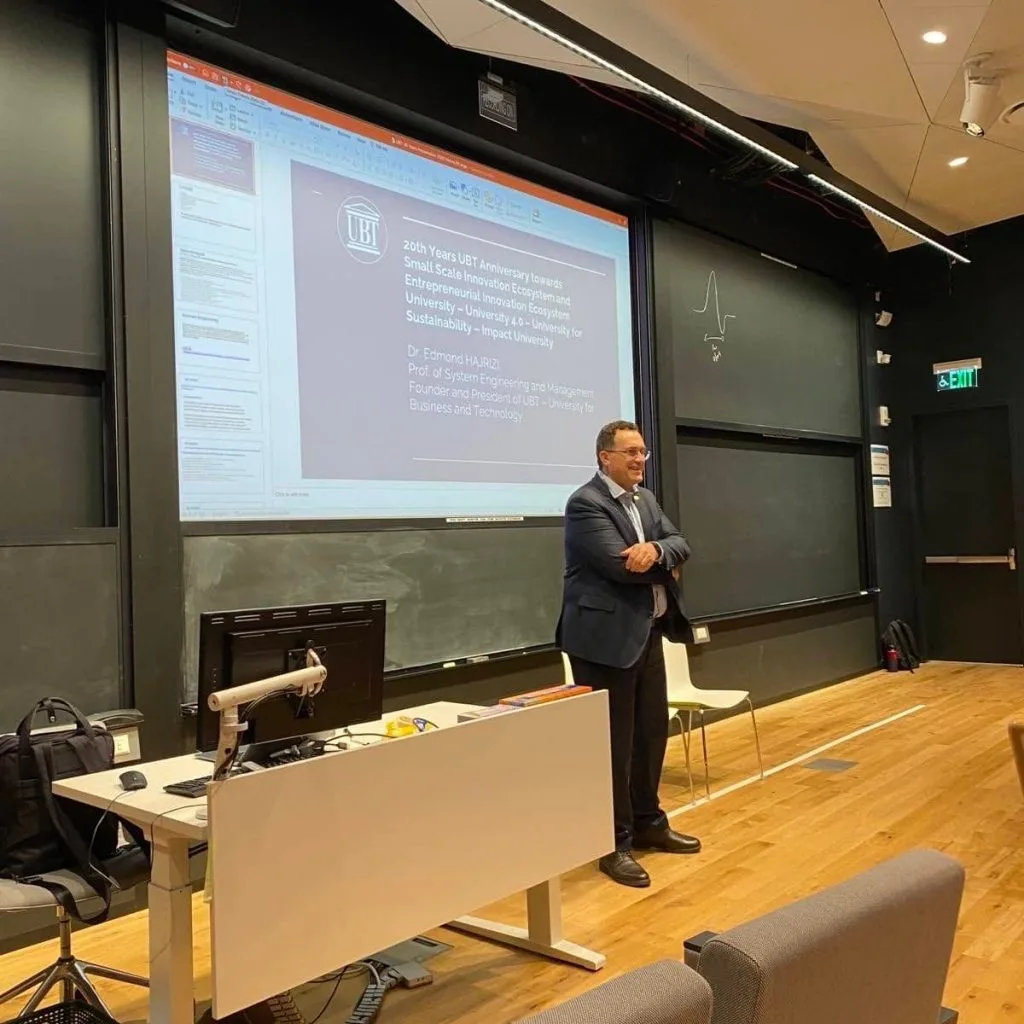 Rector Hajrizi Visits Harvard University – Presents UBT’s Model for Smart City, Innovation Ecosystem, and Vision for University 4.0