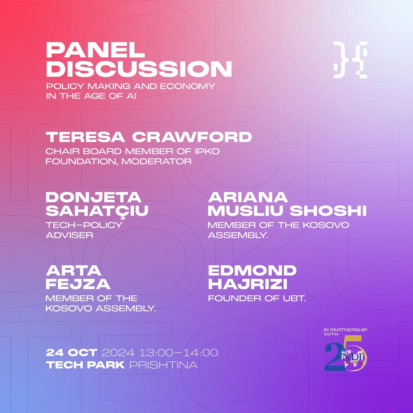 Rektori Hajrizi do të flasë për ndikimin e teknologjive të inteligjencës artificiale në proceset e vendimmarrjes dhe ekonominë globale në DOKUTECH