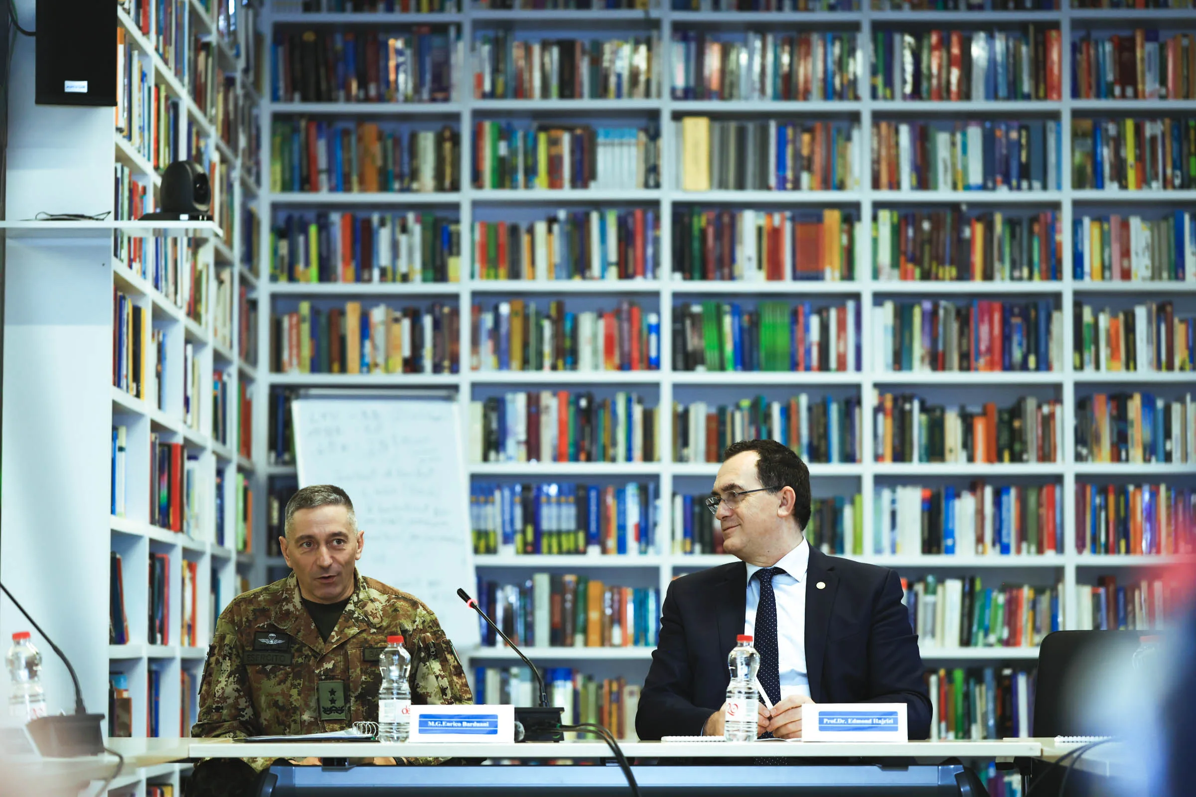KFOR Commander Major General Enrico Barduani Visits UBT and Discusses Peace, Stability, and the Role of the International Force in Kosovo’s Development