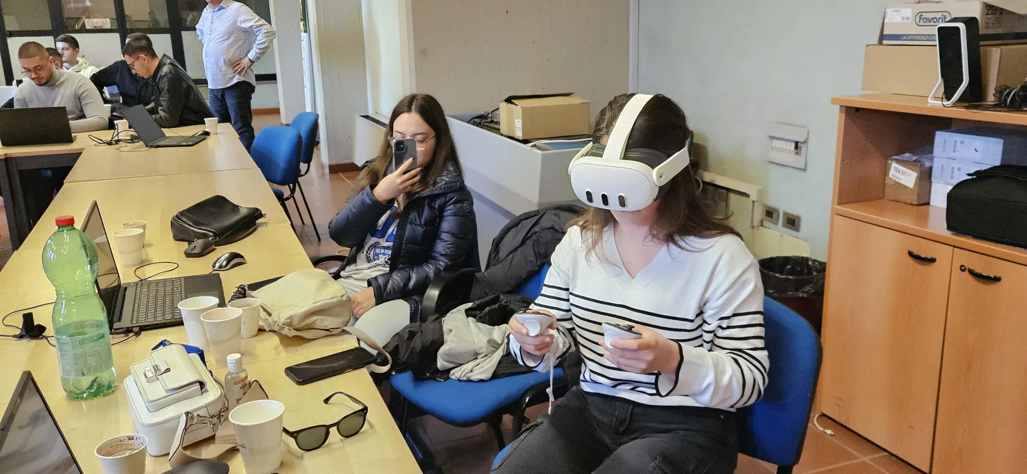 Students and staff of UBT participated in the project activity “V.I.R.T.U.A.L. Mobility in Italy – Virtual Reality Innovation.”