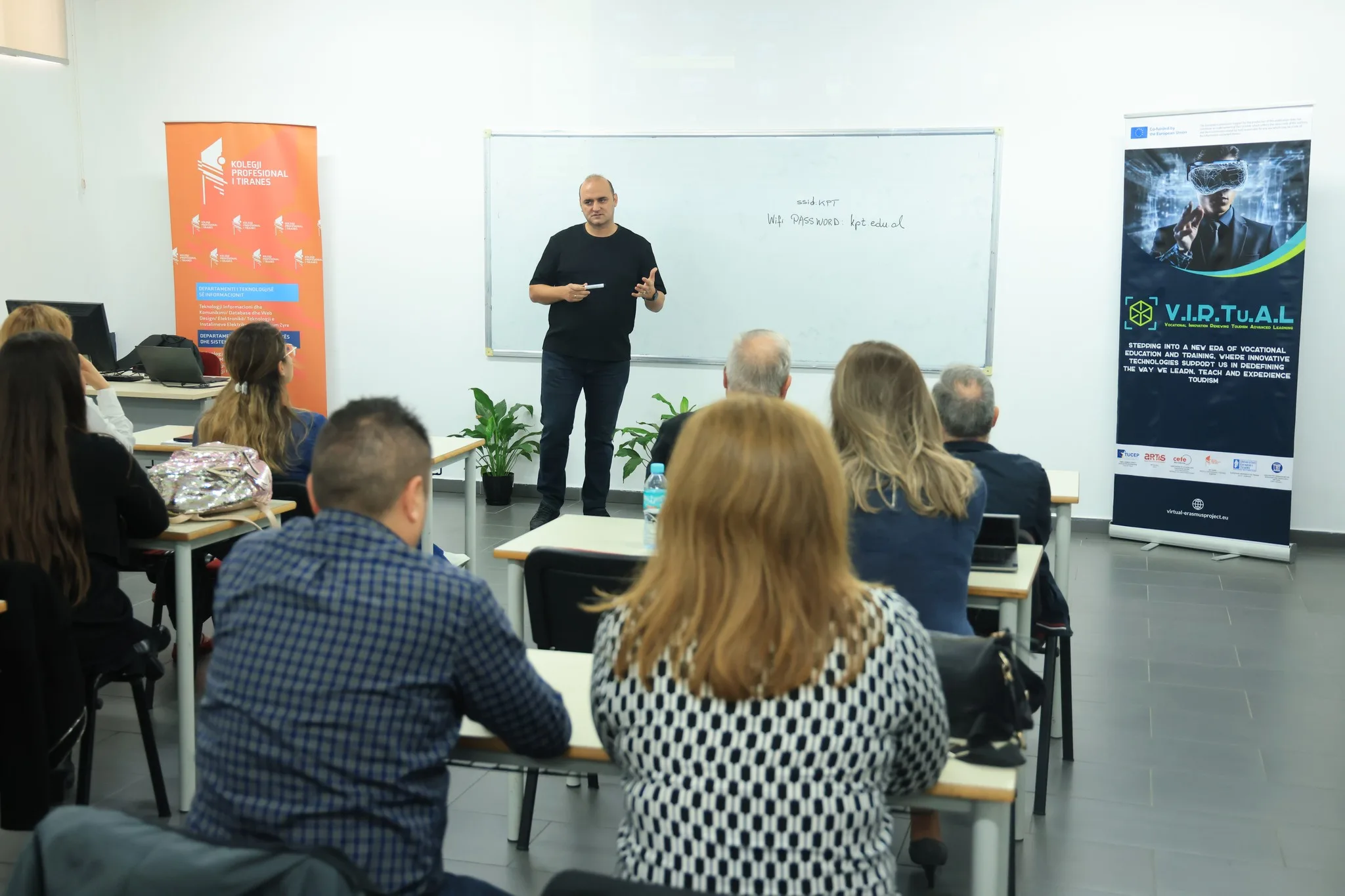UBT participated with 10 representatives in the capacity-building training within the framework of the VIRTUAL Project