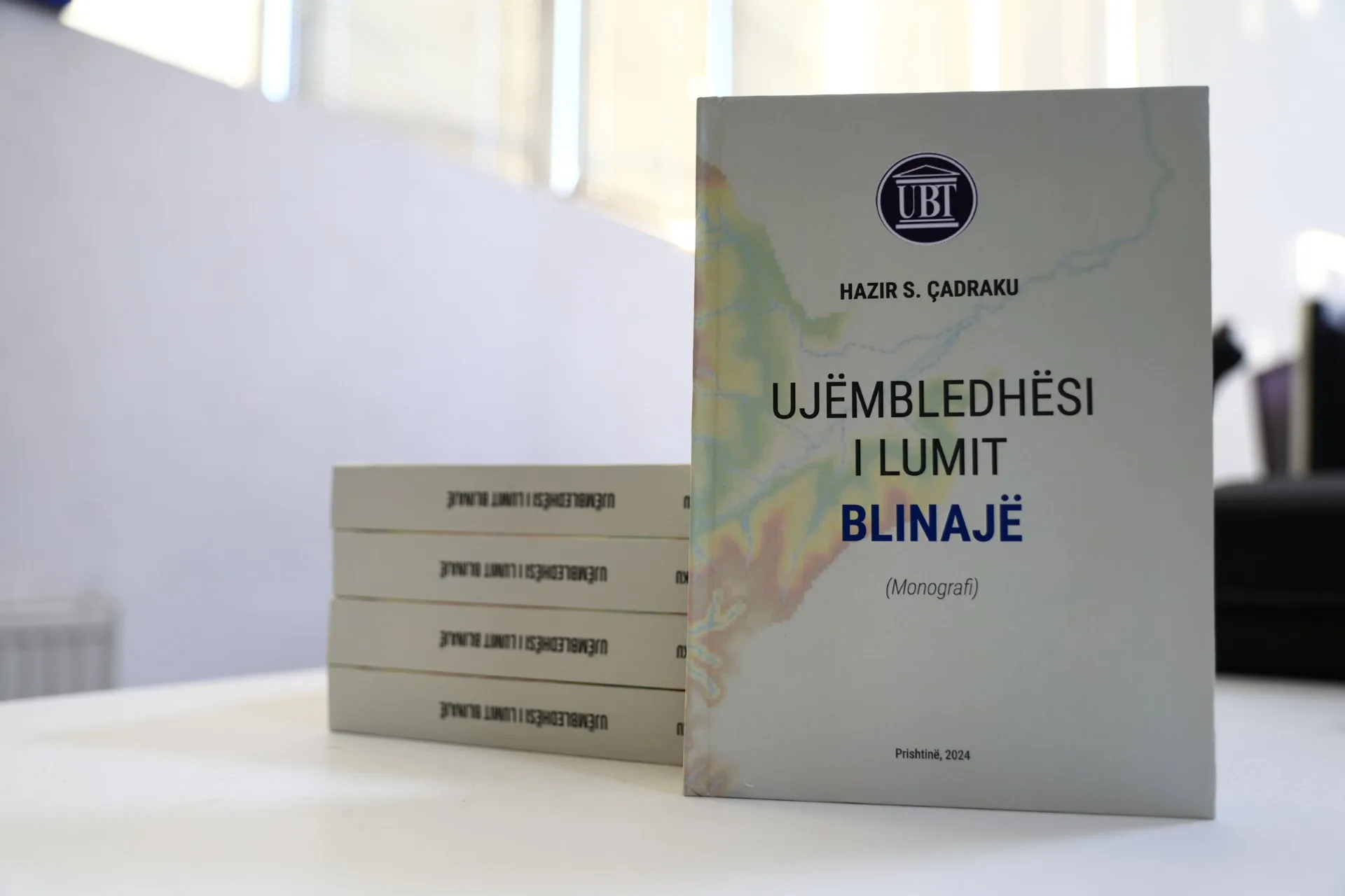 The monograph “Blinajë River Basin” by UBT Professor Hazir Çadraku has been published