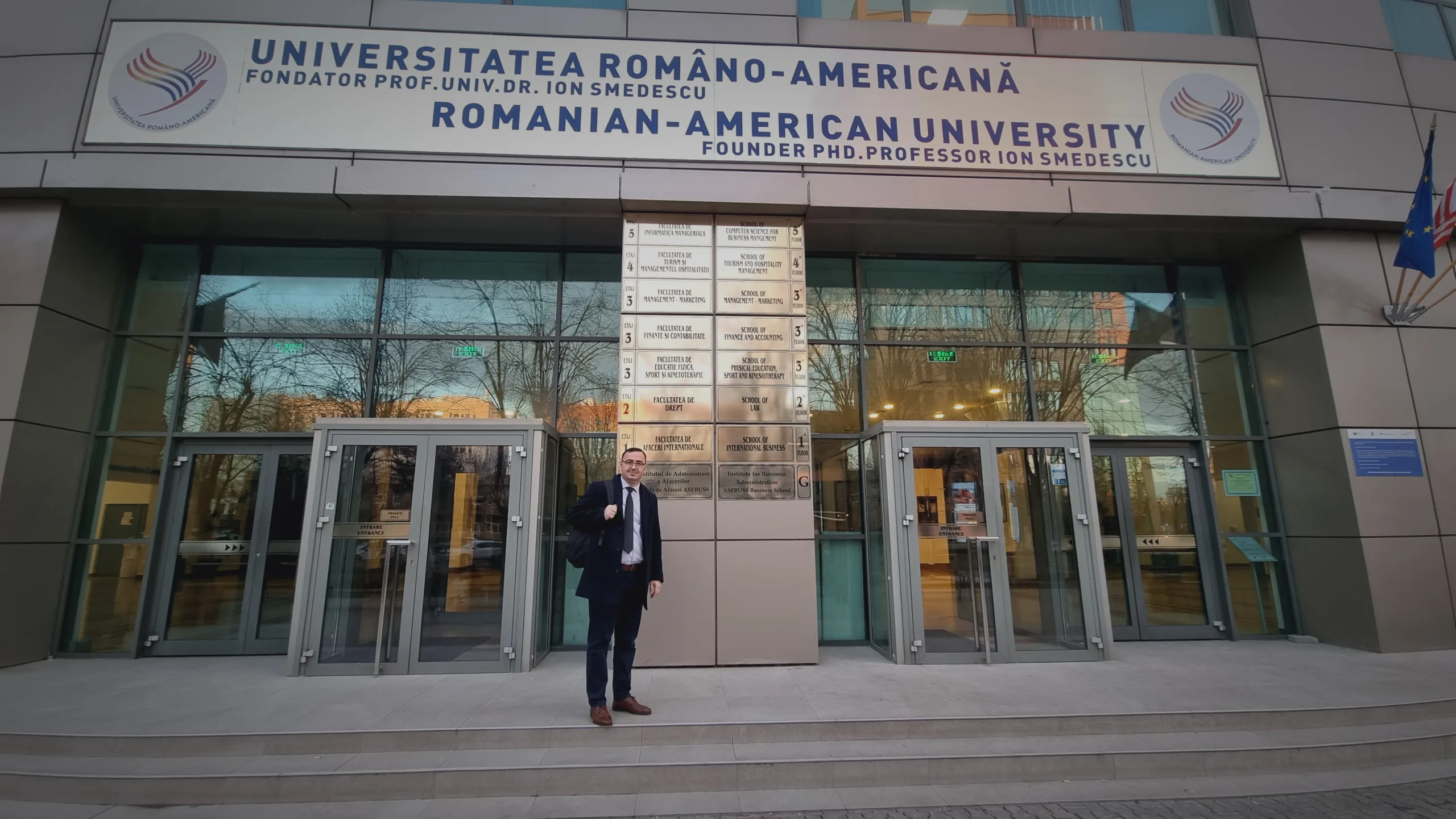 Profesorët e UBT-së në programin ERASMUS+ në Romanian American University
