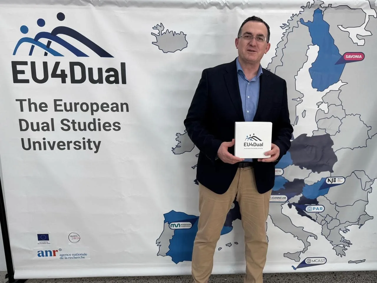 Rektori Hajrizi pjesëmarrës në takimin vjetor të Aleancës më të madhe të Universiteteve Evropiane për Edukimin Dual EU4DUAL në Francë