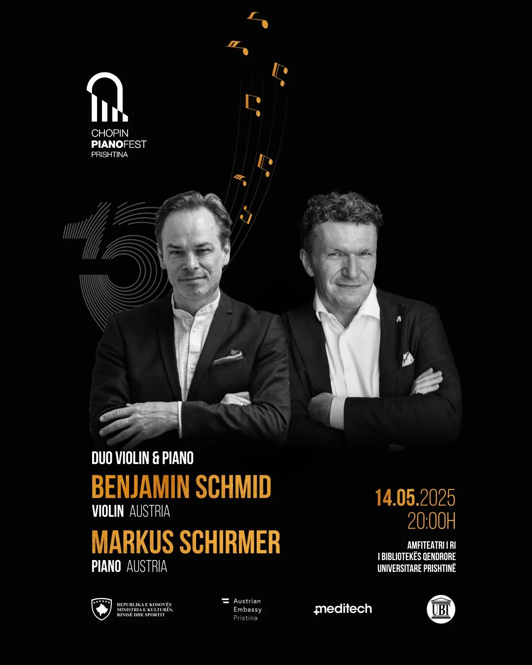 UBT përkrah Edicionin e 15-të të Chopin Piano Fest Prishtina